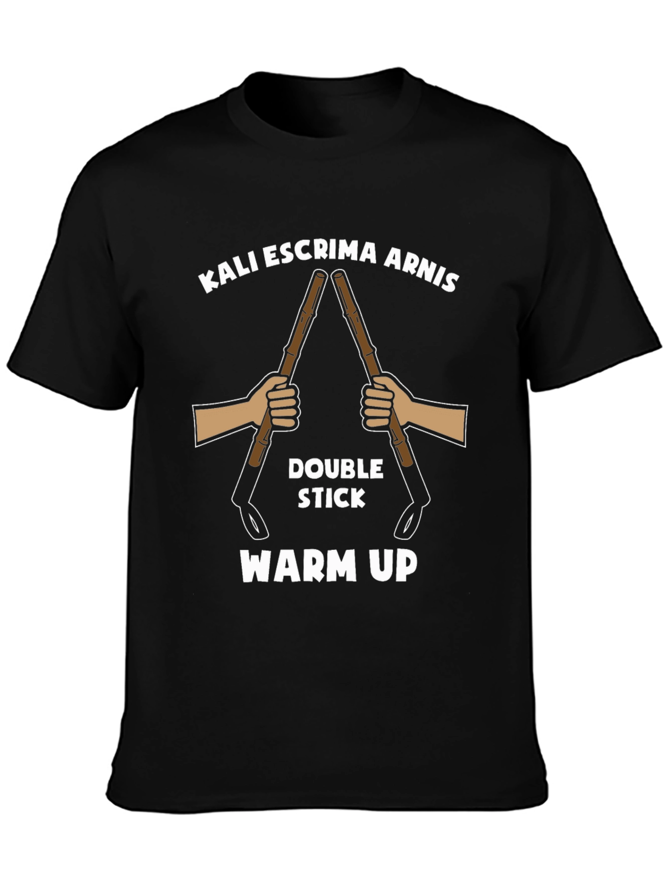 Kali Escrima Arnis Double Stick Martial Arts T-Shirt