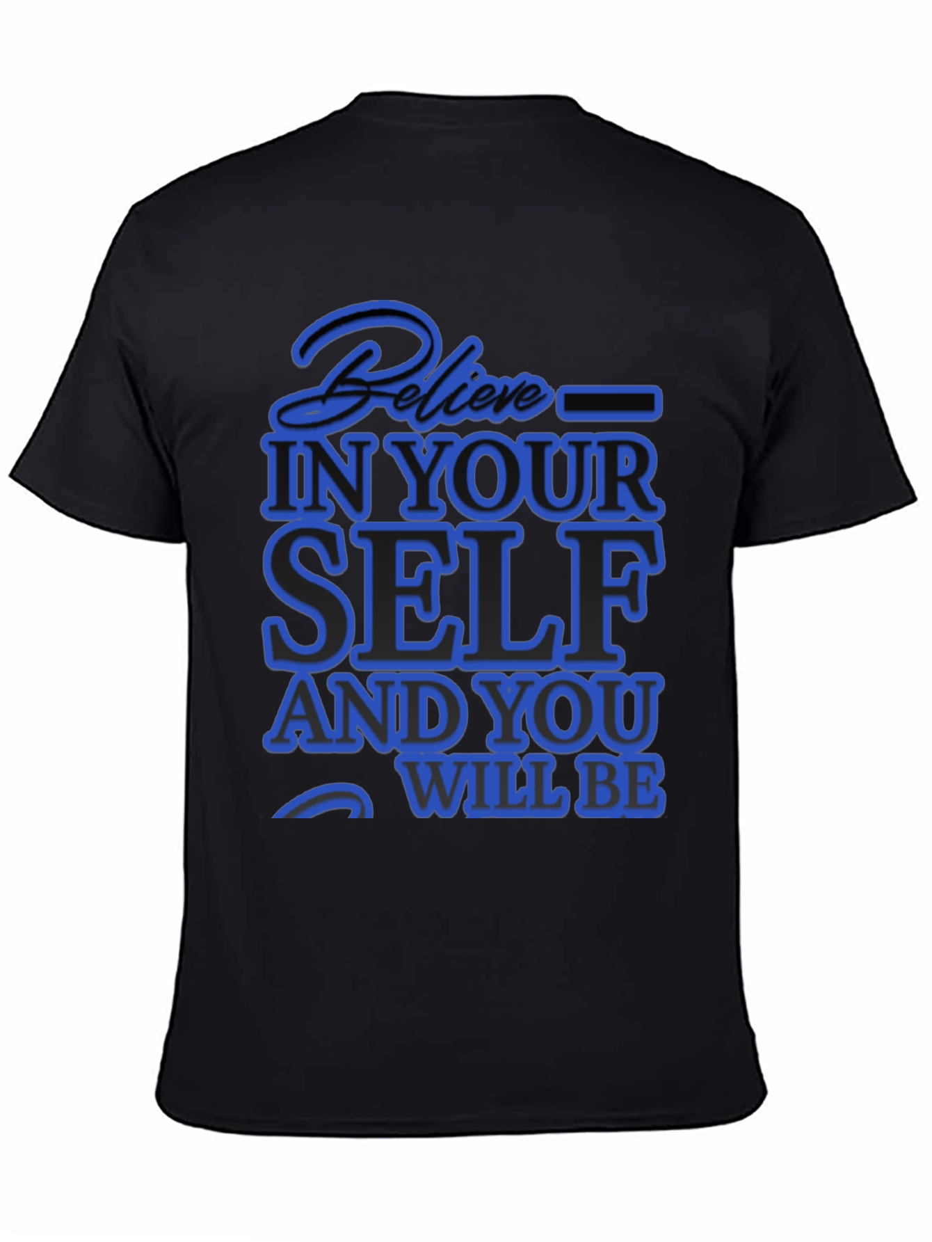 Believe In Yourself Graphic T-Shirt - Mens