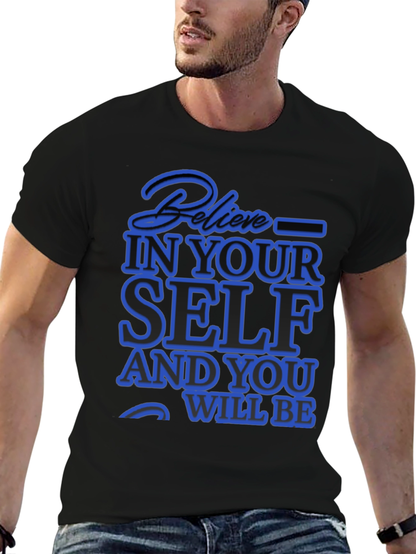 Believe In Yourself Graphic T-Shirt - Mens