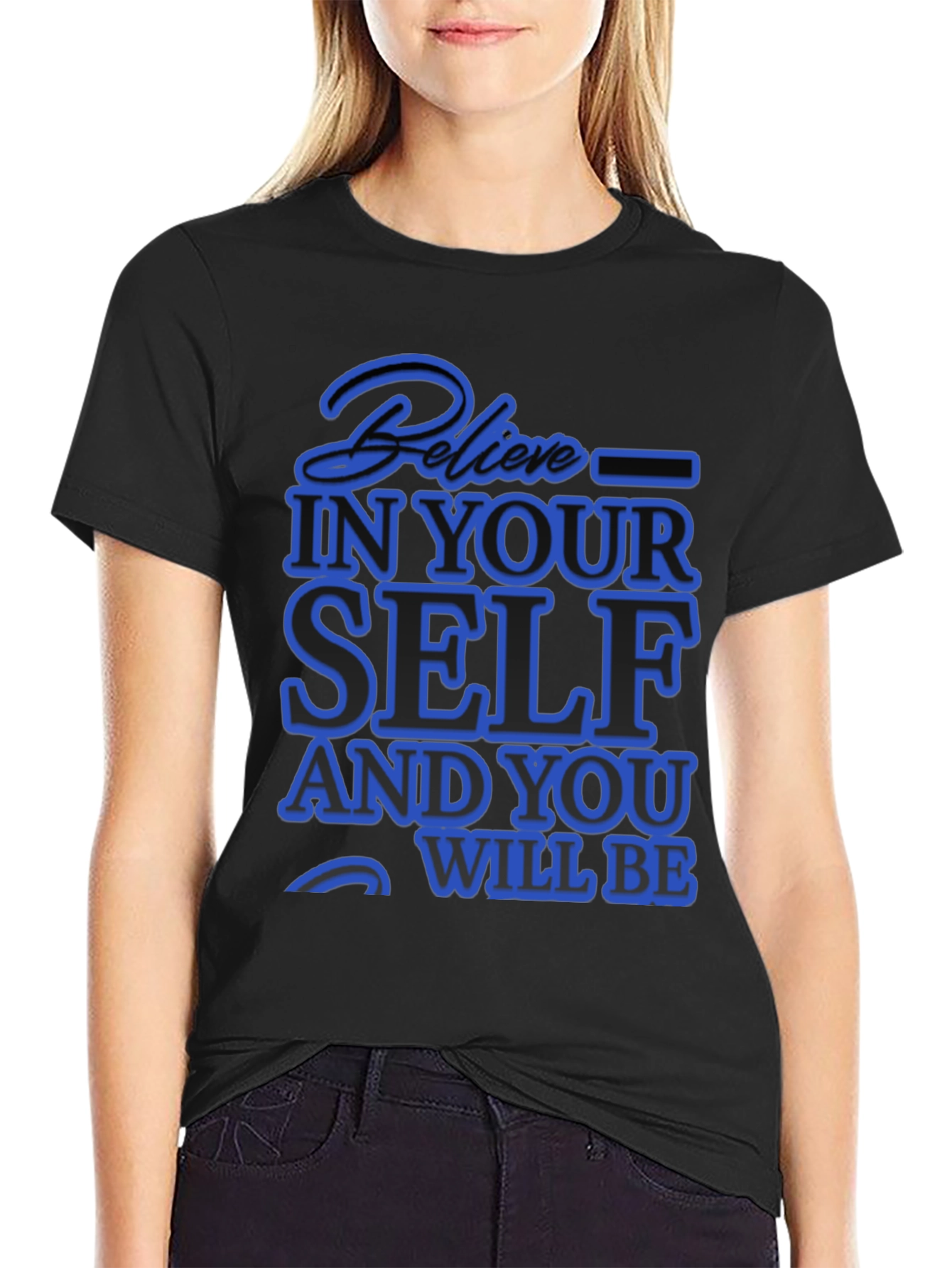 Believe In Yourself Graphic T-Shirt - Mens