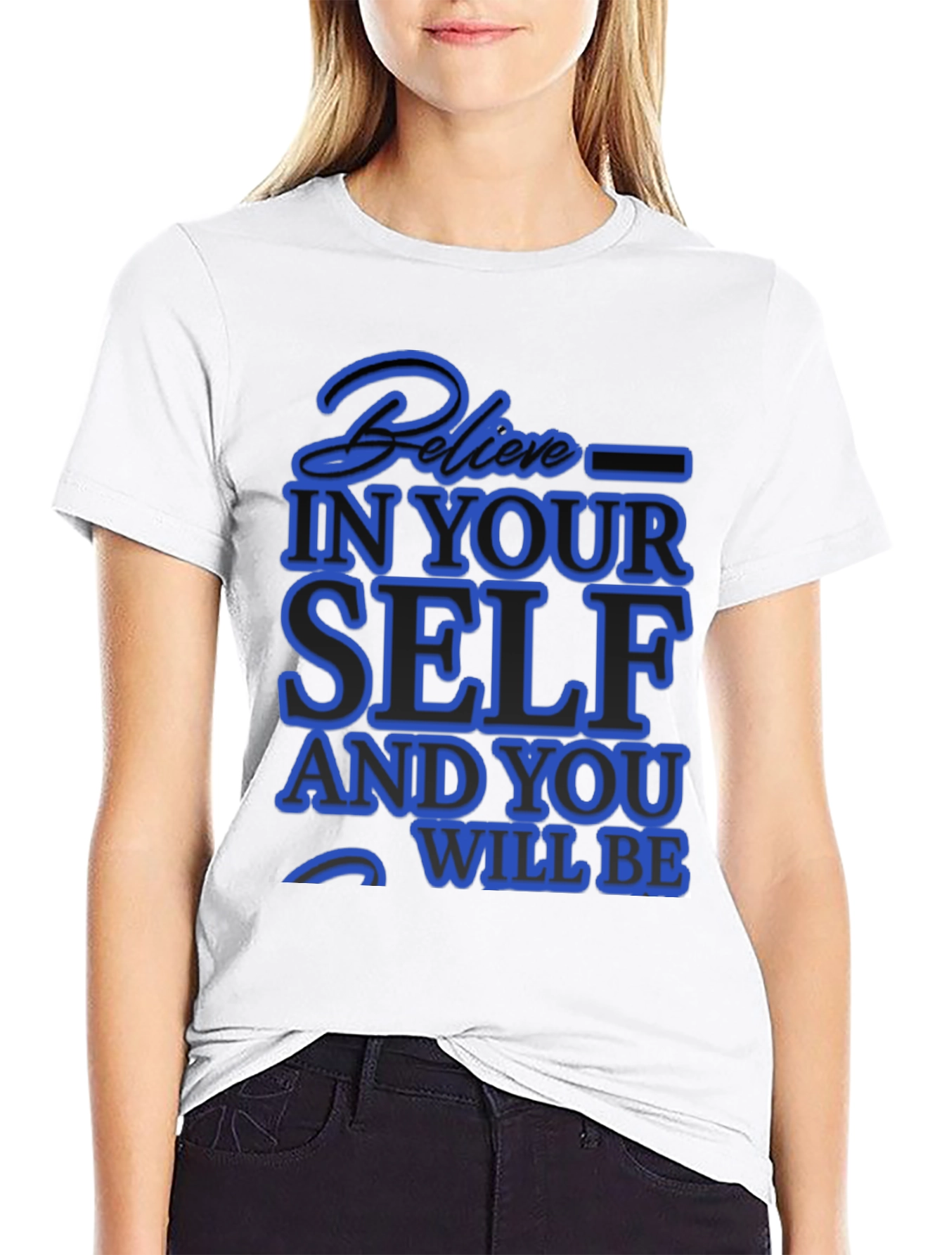 Believe In Yourself Graphic T-Shirt - Mens