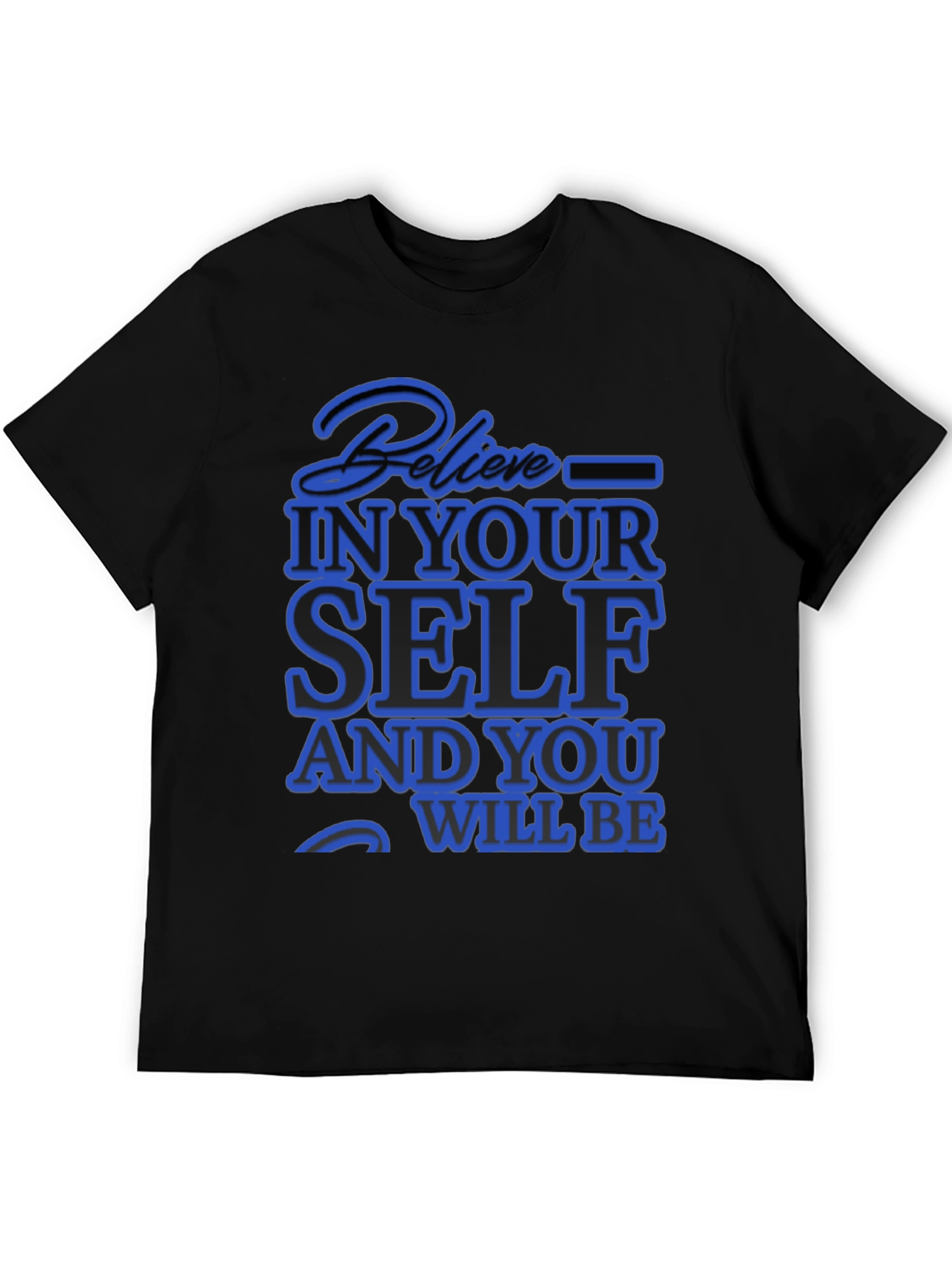 Believe In Yourself Graphic T-Shirt - Mens