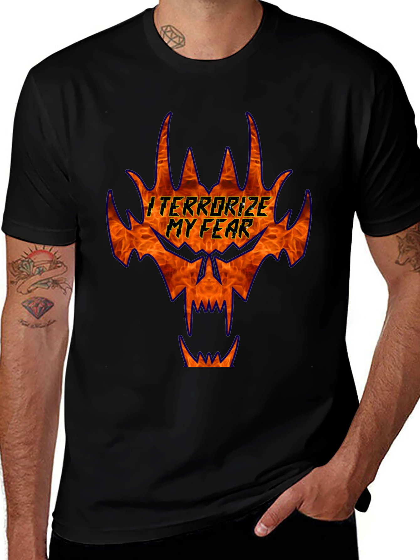 I Terrorize My Fear Graphic Tee