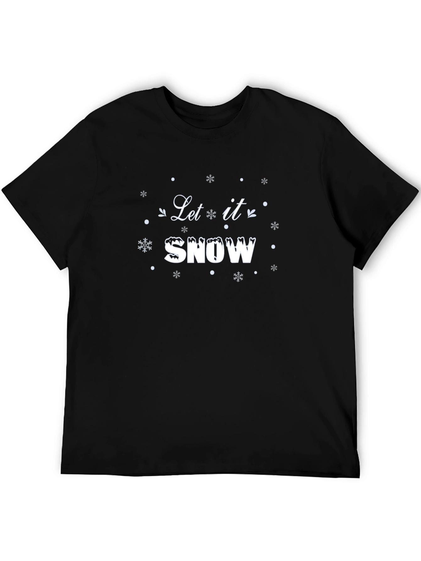 Let it Snow T-Shirt - Holiday Winter Tee