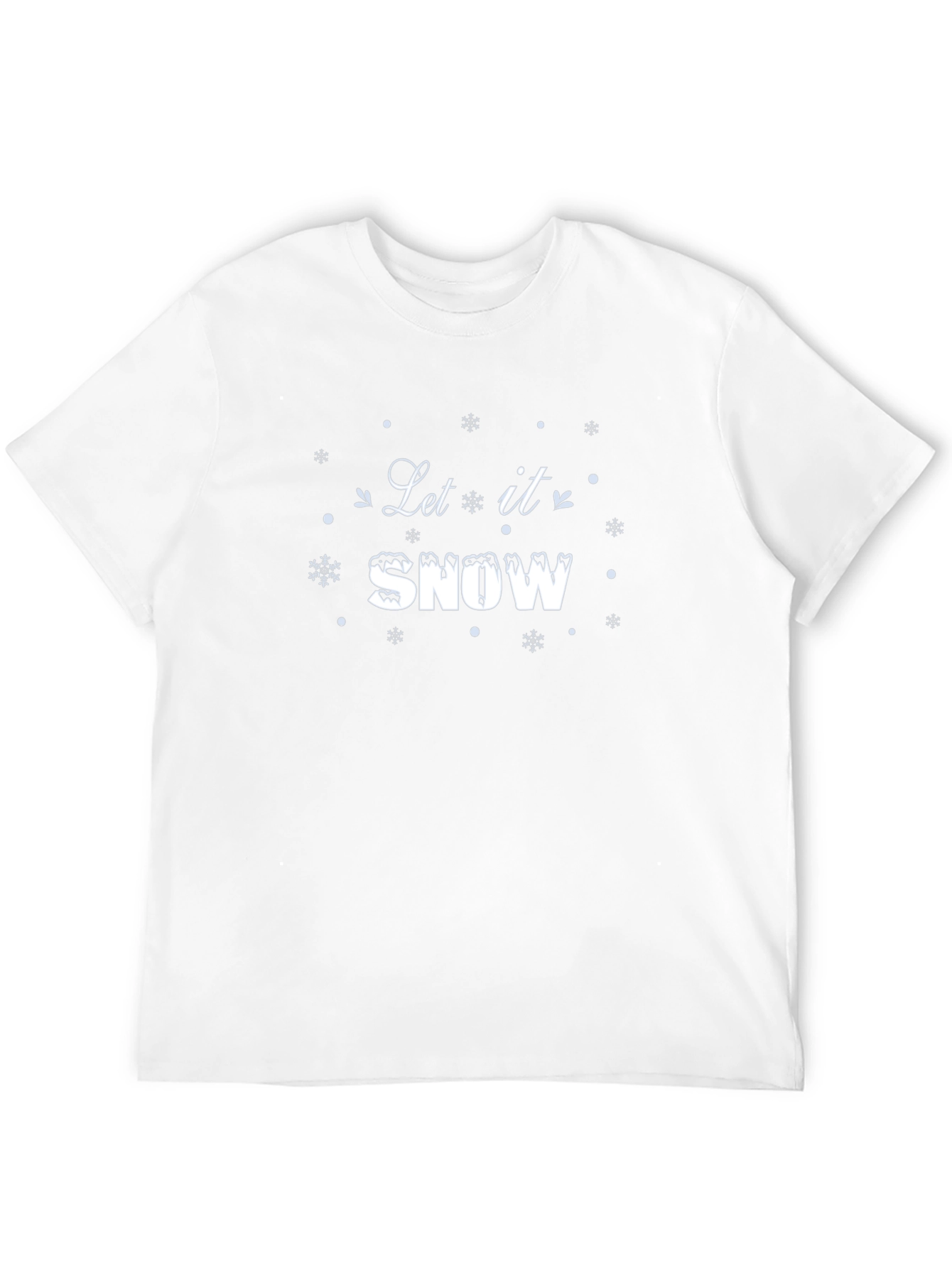 Let it Snow T-Shirt - Holiday Winter Tee
