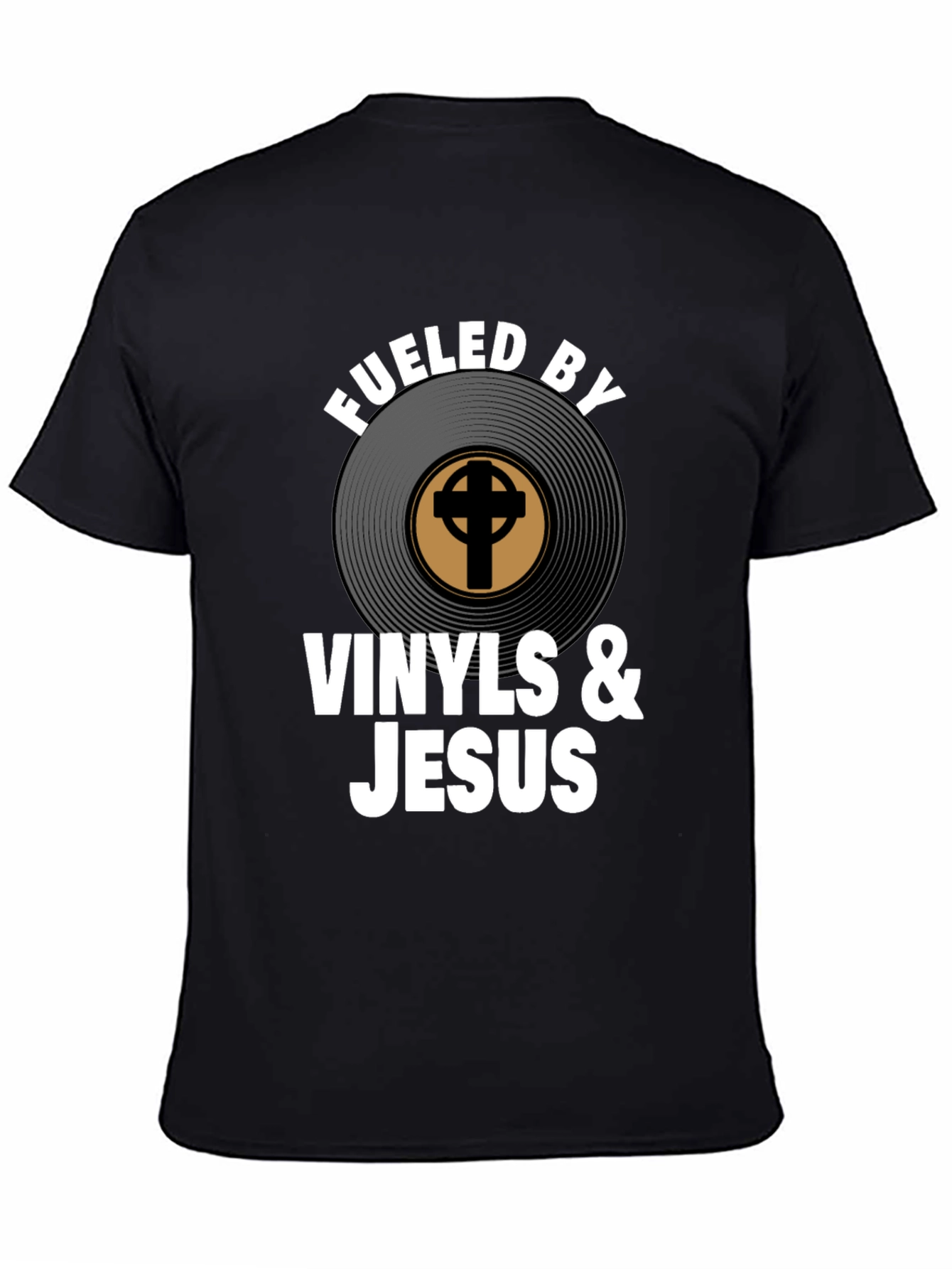 Fueled By Vinyls & Jesus T-Shirt