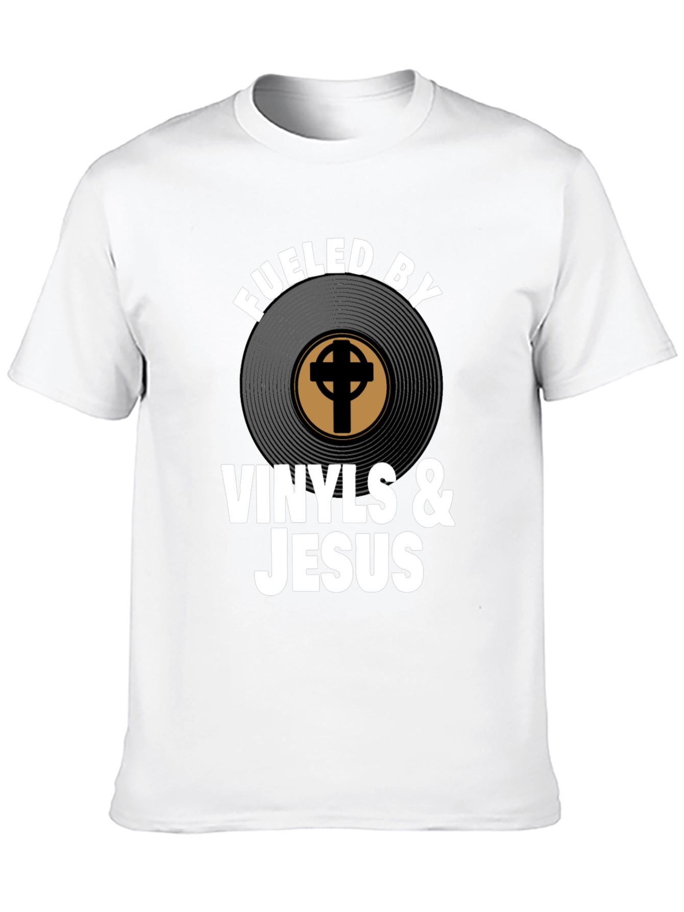 Fueled By Vinyls & Jesus T-Shirt