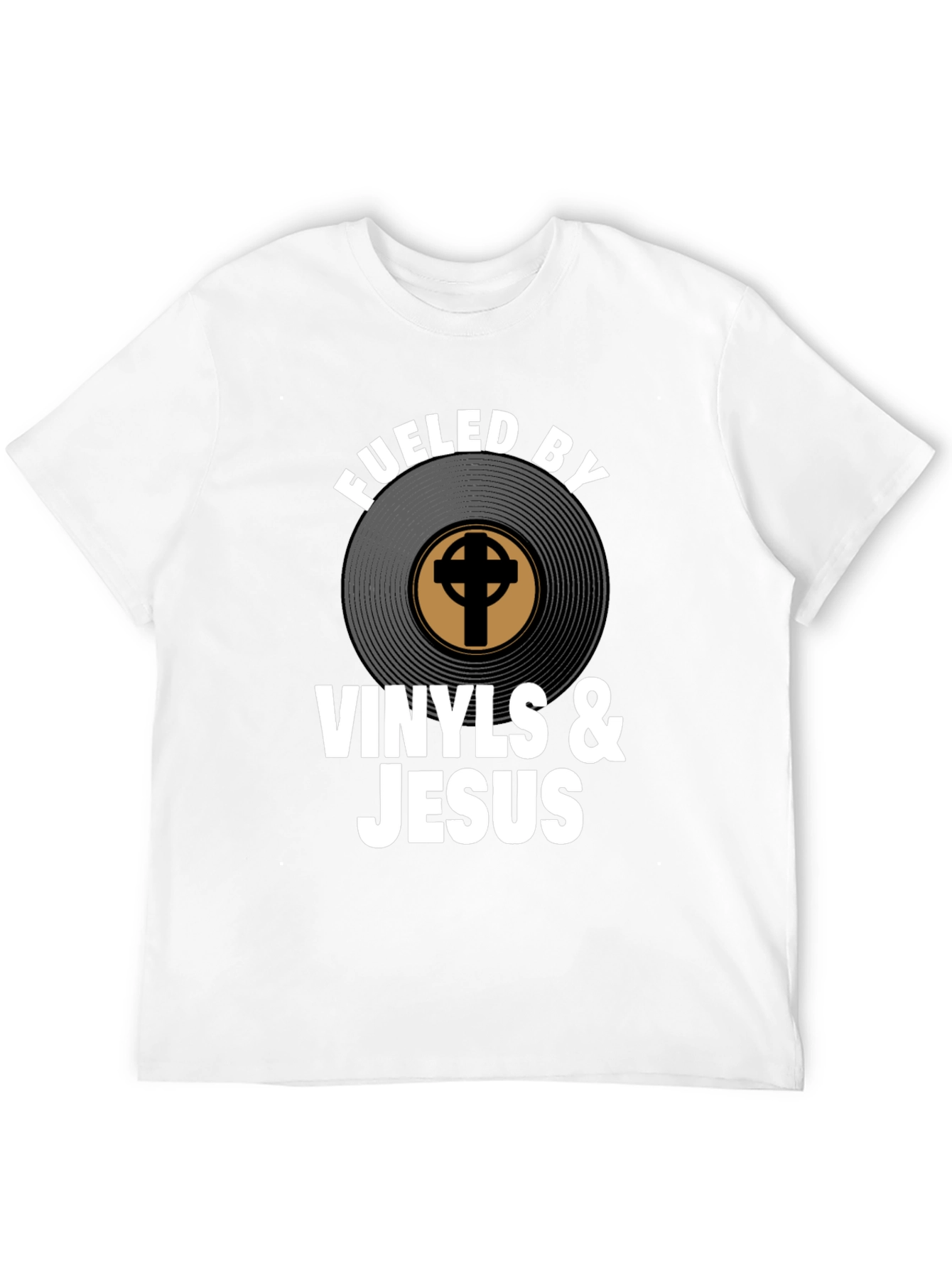 Fueled By Vinyls & Jesus T-Shirt