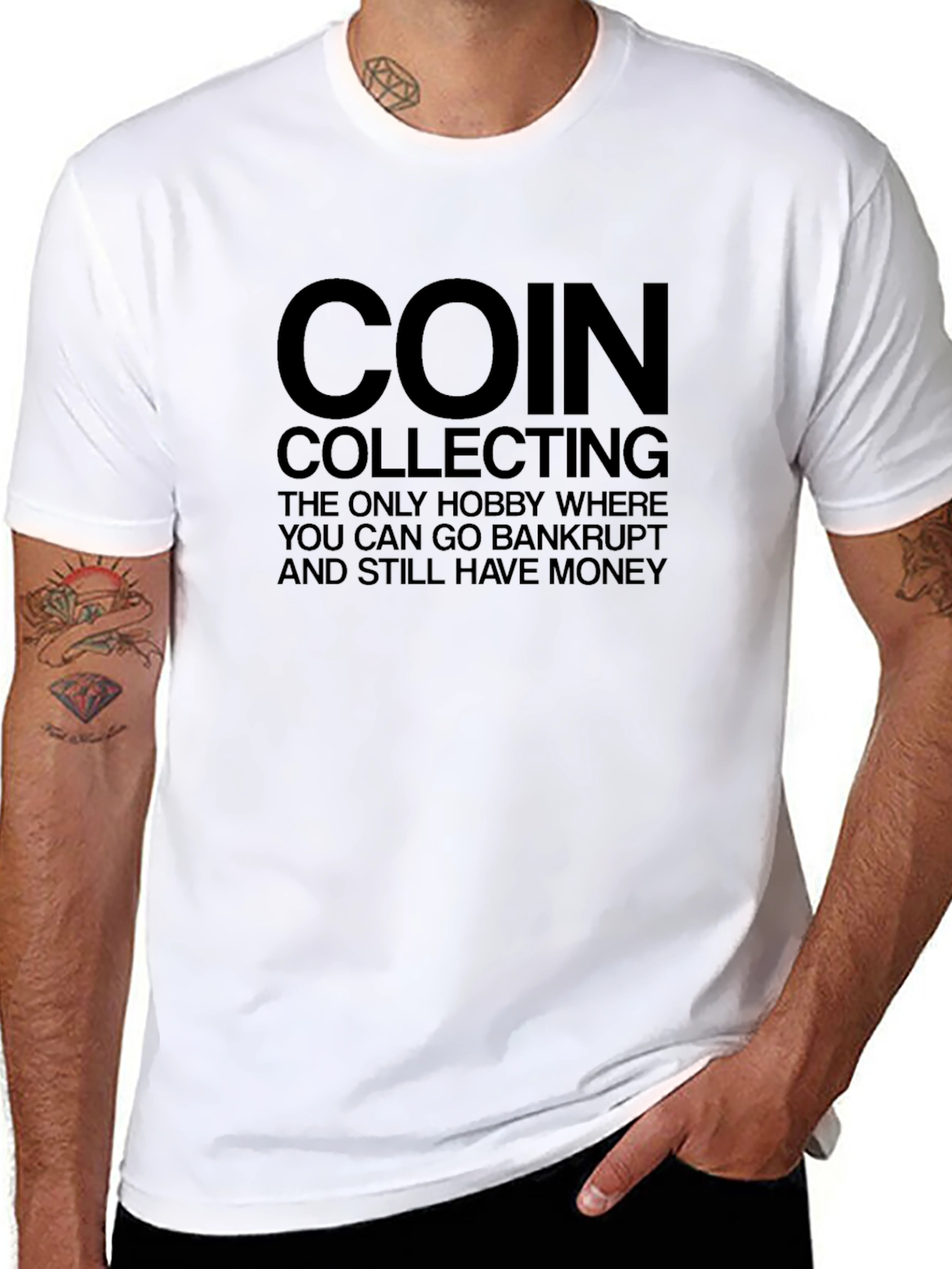 Coin Collecting Hobbyist T-Shirt