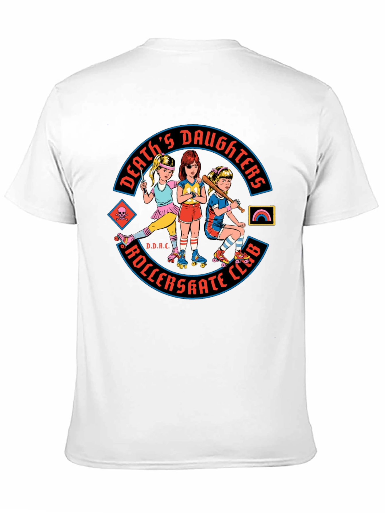 Deaths Daughters Roller Skate Club Graphic Tee