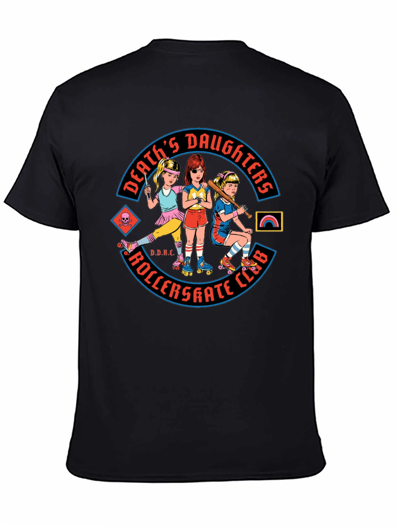 Deaths Daughters Roller Skate Club Graphic Tee