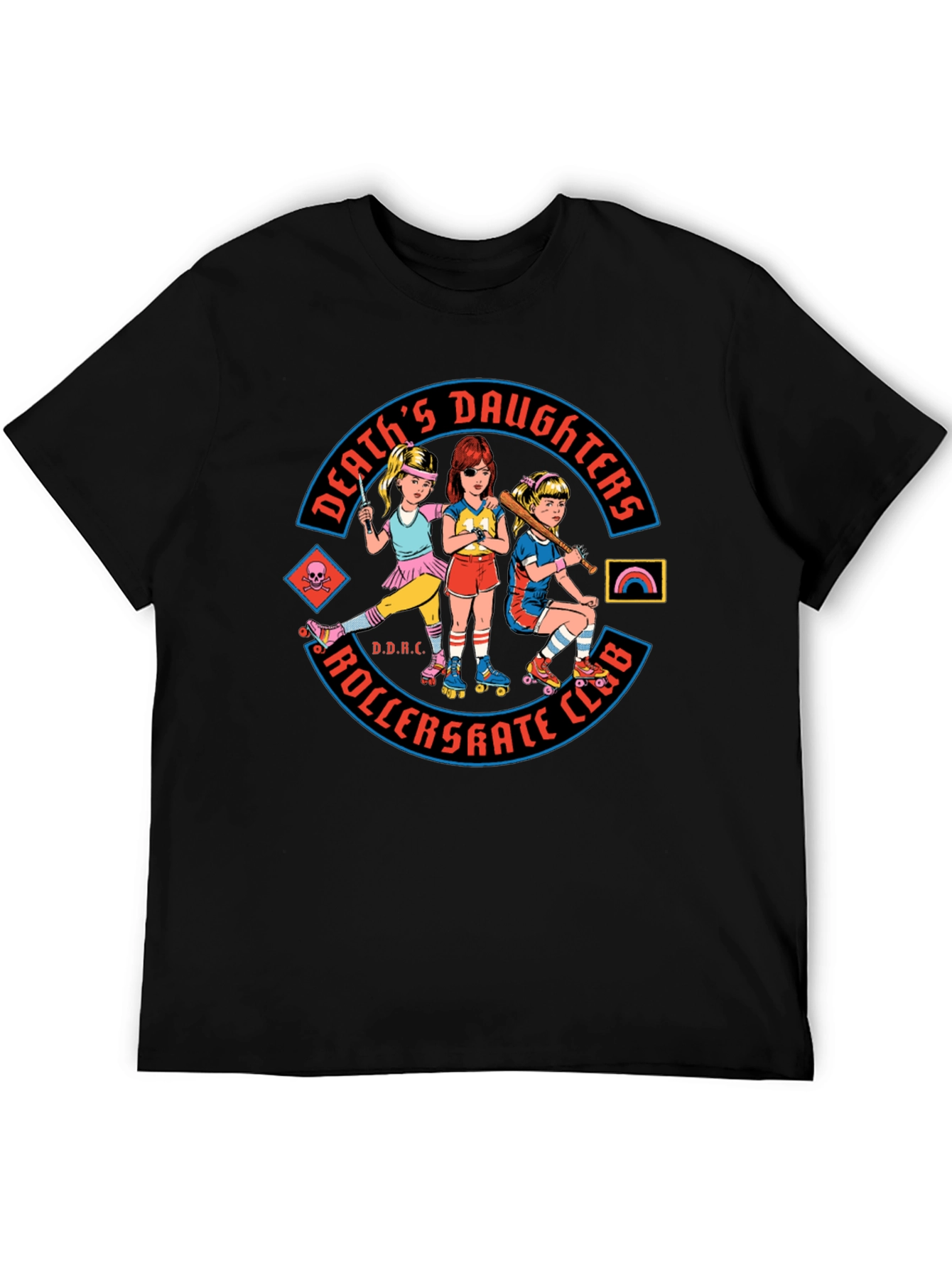 Deaths Daughters Roller Skate Club Graphic Tee