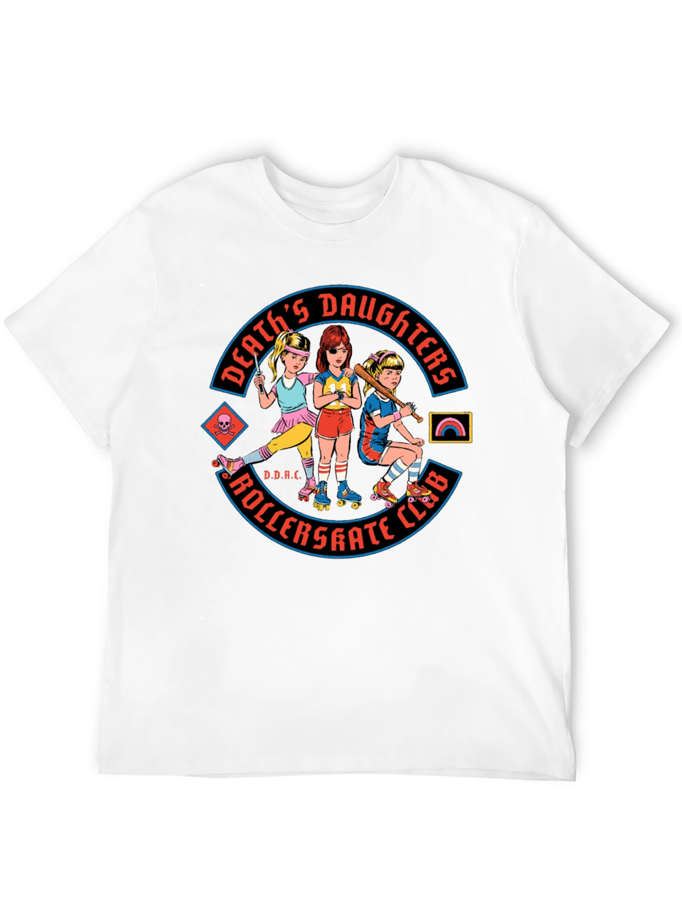 Deaths Daughters Roller Skate Club Graphic Tee