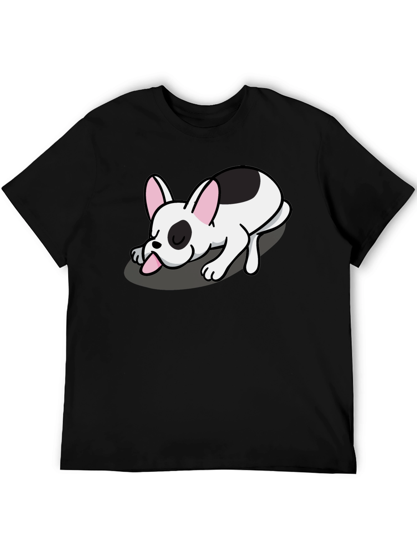 Dog Graphic T-Shirt - Cute French Bulldog Design