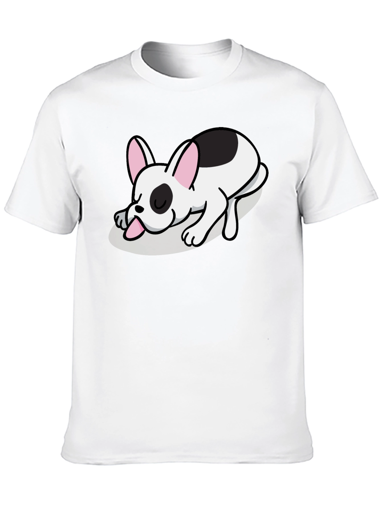 Dog Graphic T-Shirt - Cute French Bulldog Design