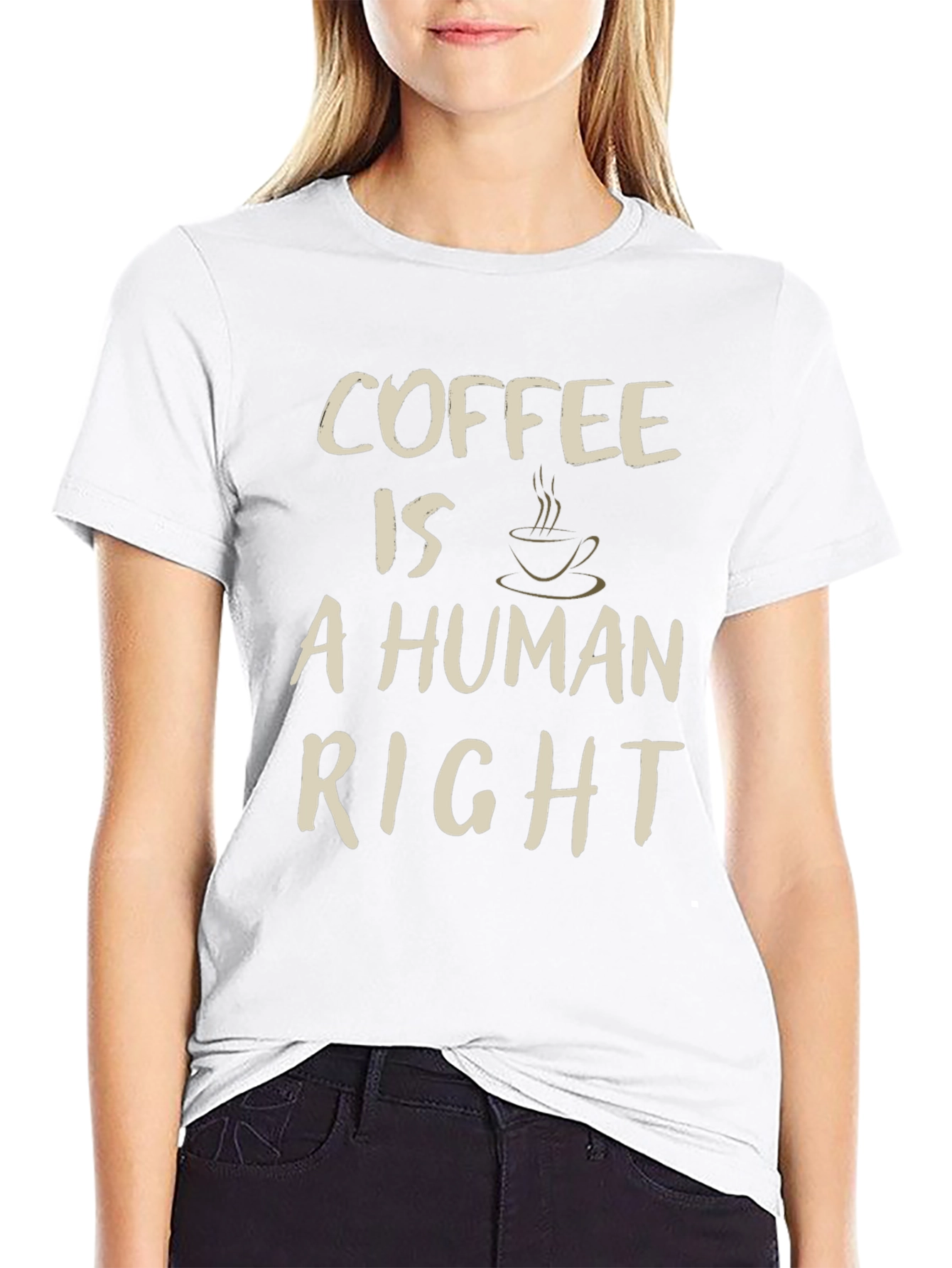 Coffee is a Human Right Graphic Tee