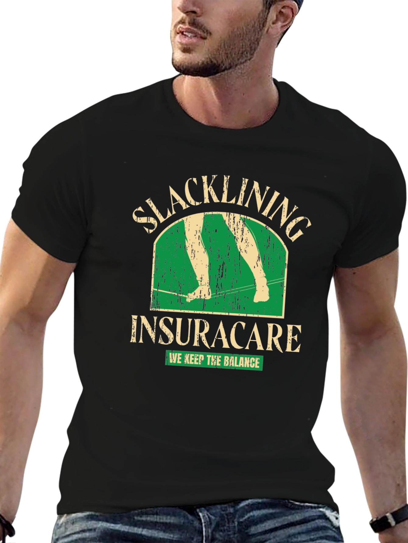 Slacklining Insuracare T-Shirt