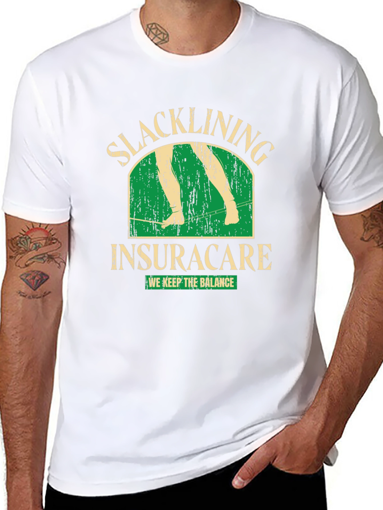 Slacklining Insuracare T-Shirt