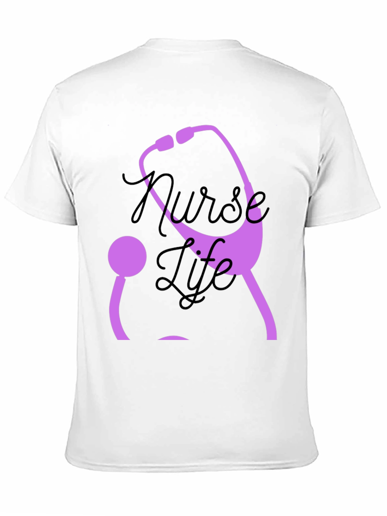 Nurse Life Stethoscope Graphic Tee