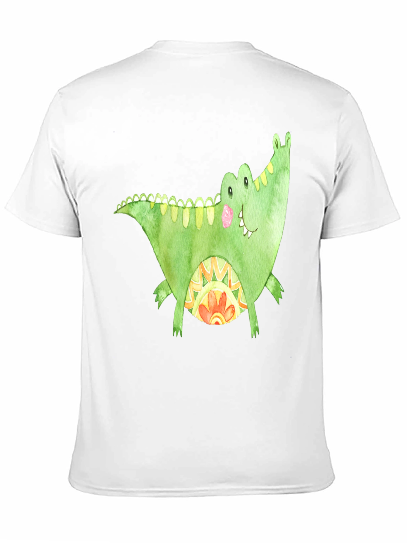 Fun Alligator Graphic Tee - Black