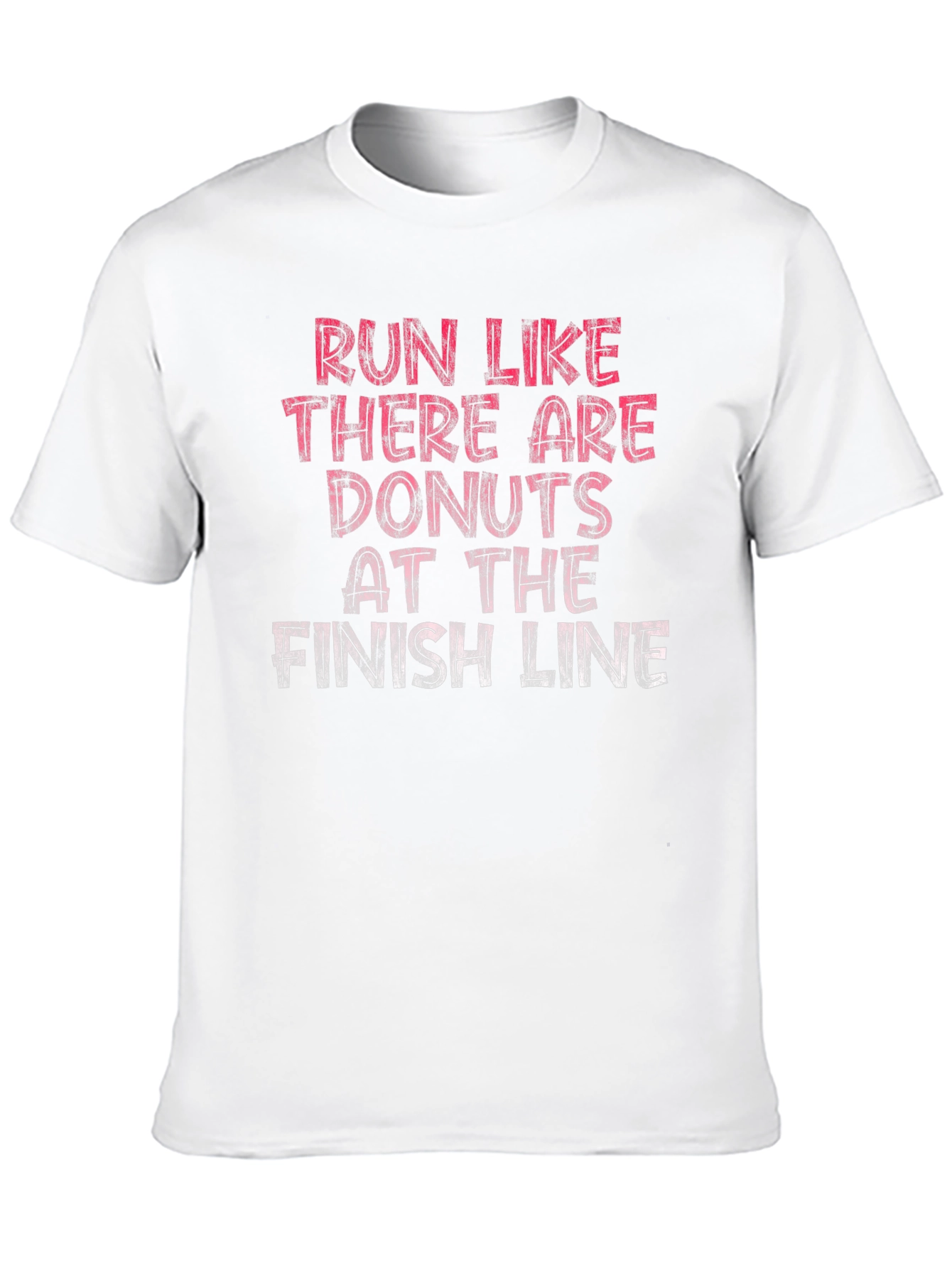 Run for Donuts T-Shirt - Funny Motivational Tee