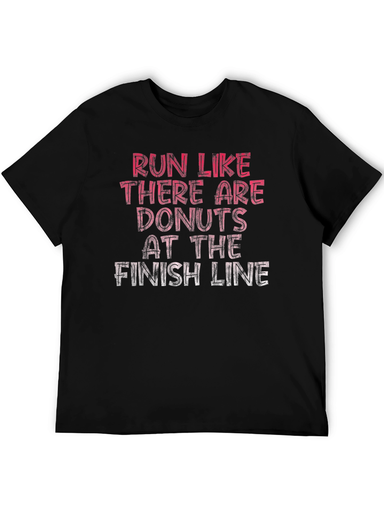 Run for Donuts T-Shirt - Funny Motivational Tee