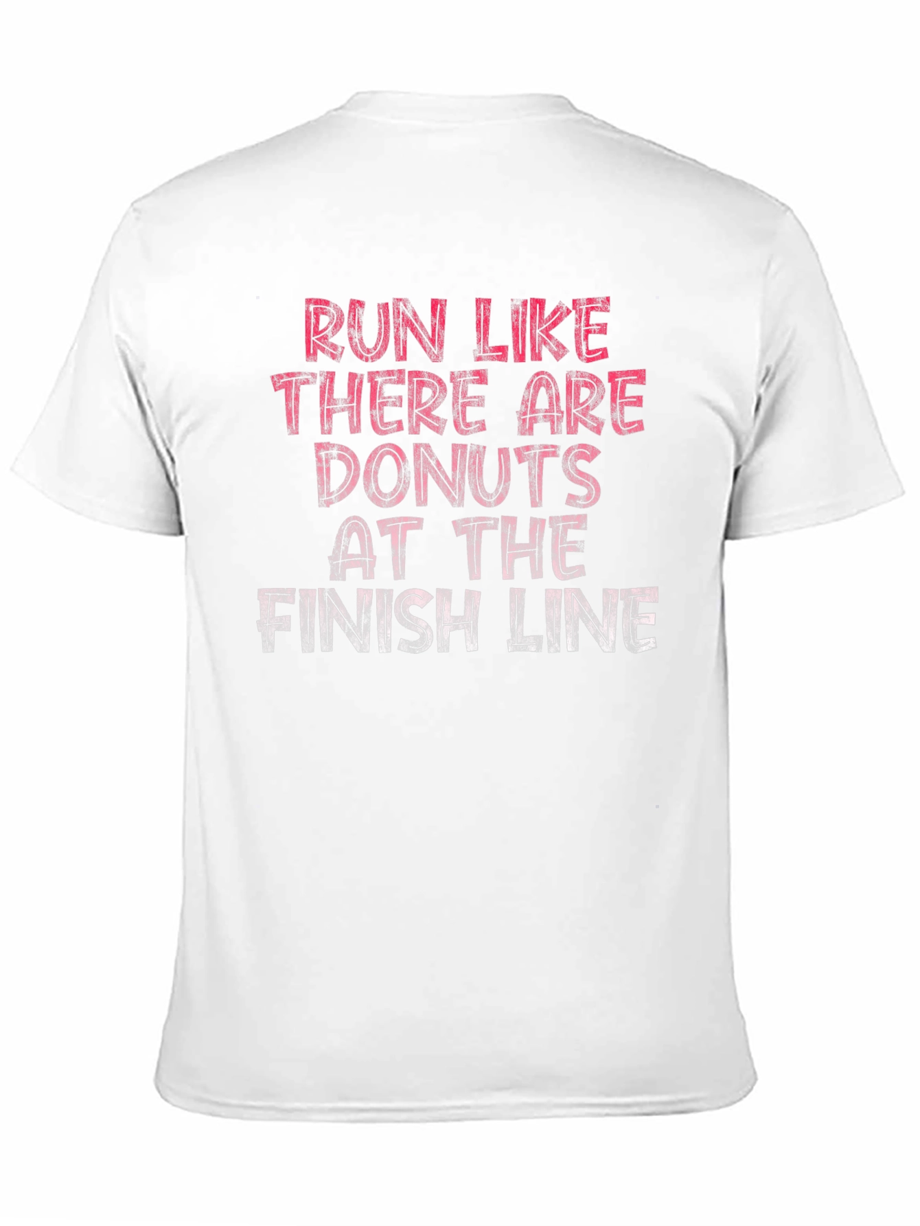 Run for Donuts T-Shirt - Funny Motivational Tee
