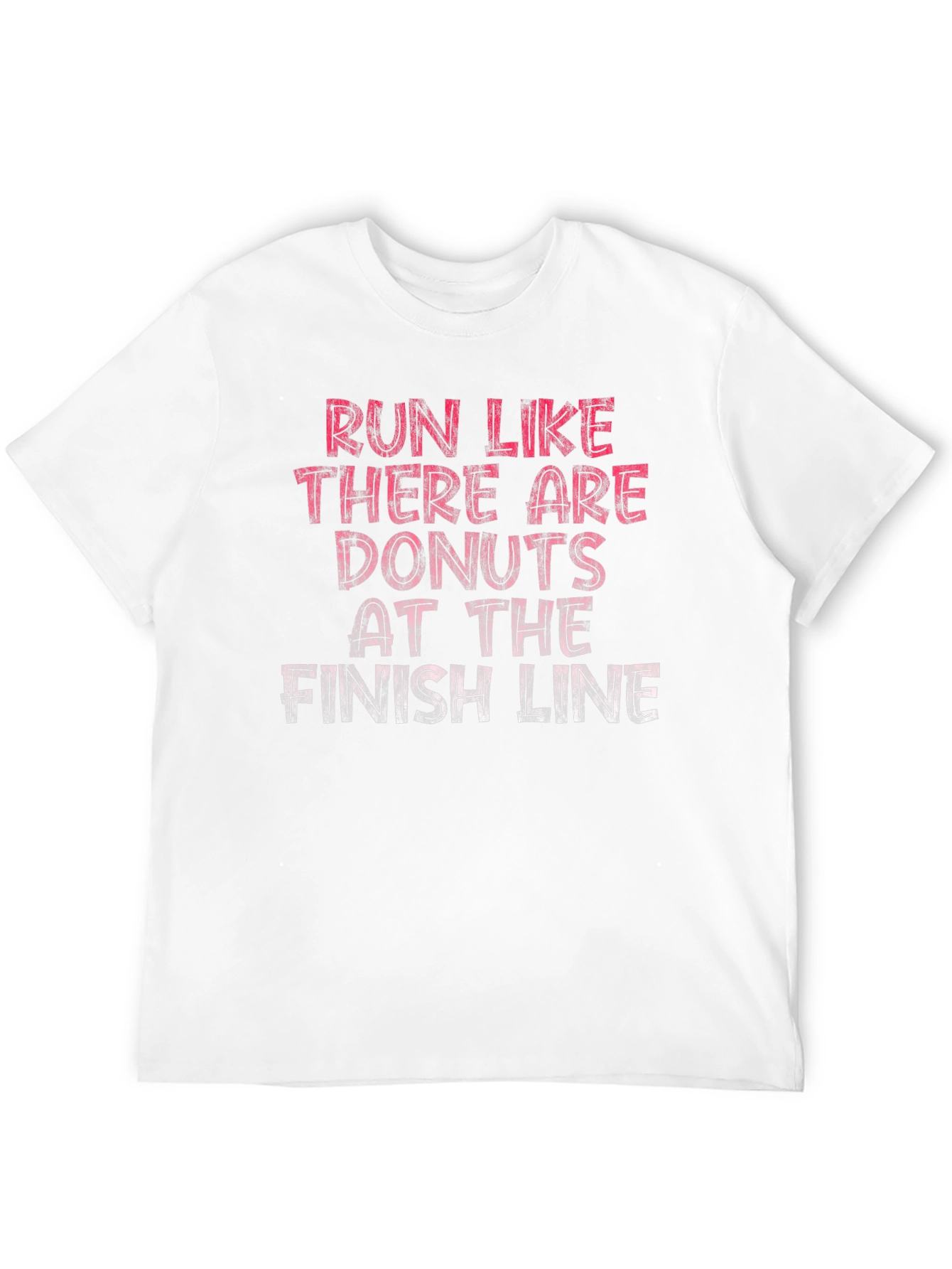 Run for Donuts T-Shirt - Funny Motivational Tee