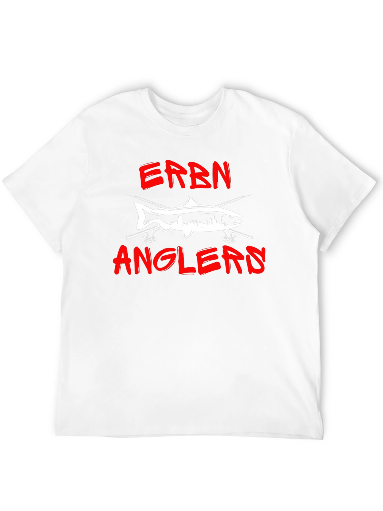 ERBN Anglers Fishing T-Shirt - Cityscape Fish Design
