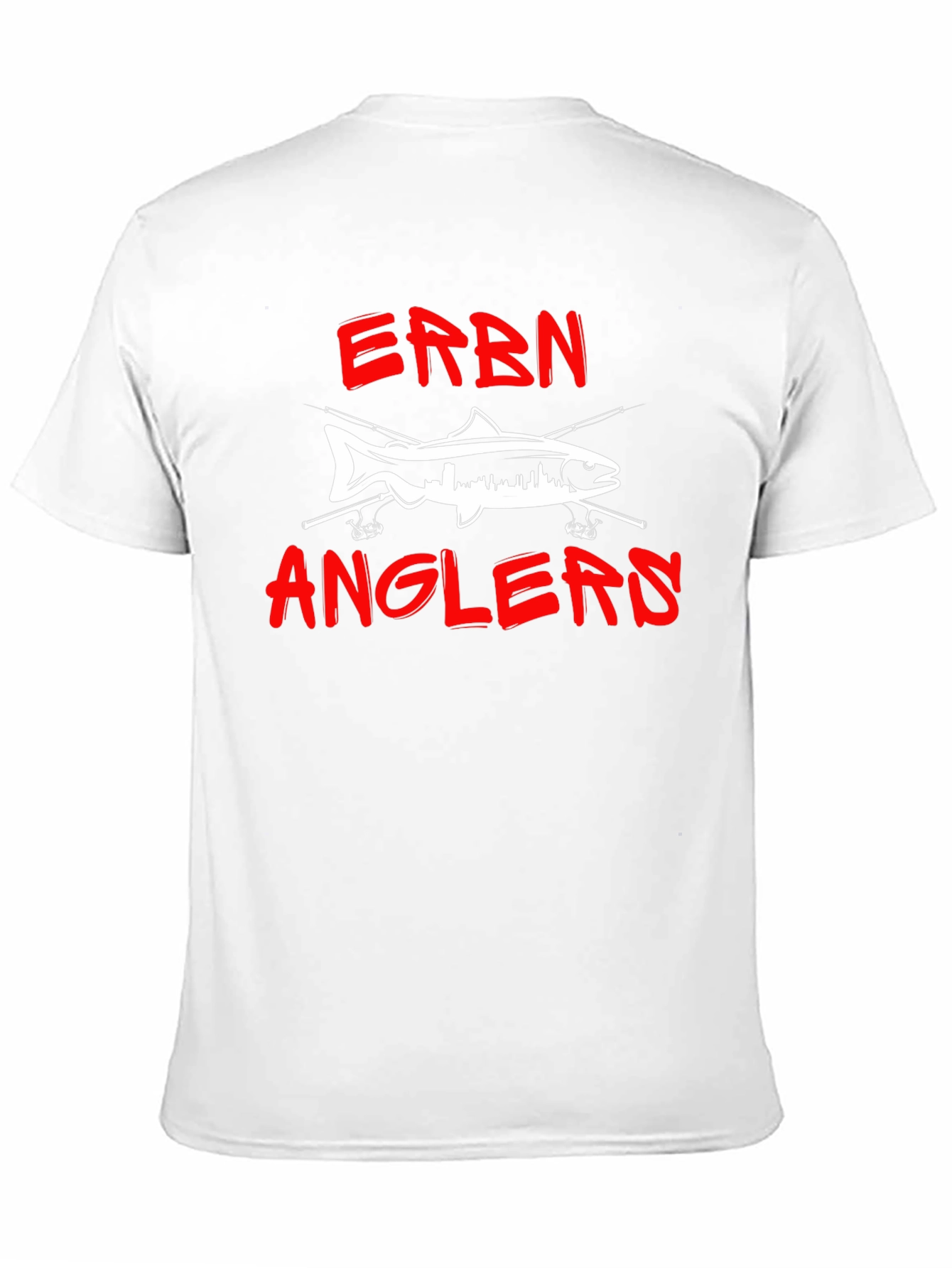ERBN Anglers Fishing T-Shirt - Cityscape Fish Design
