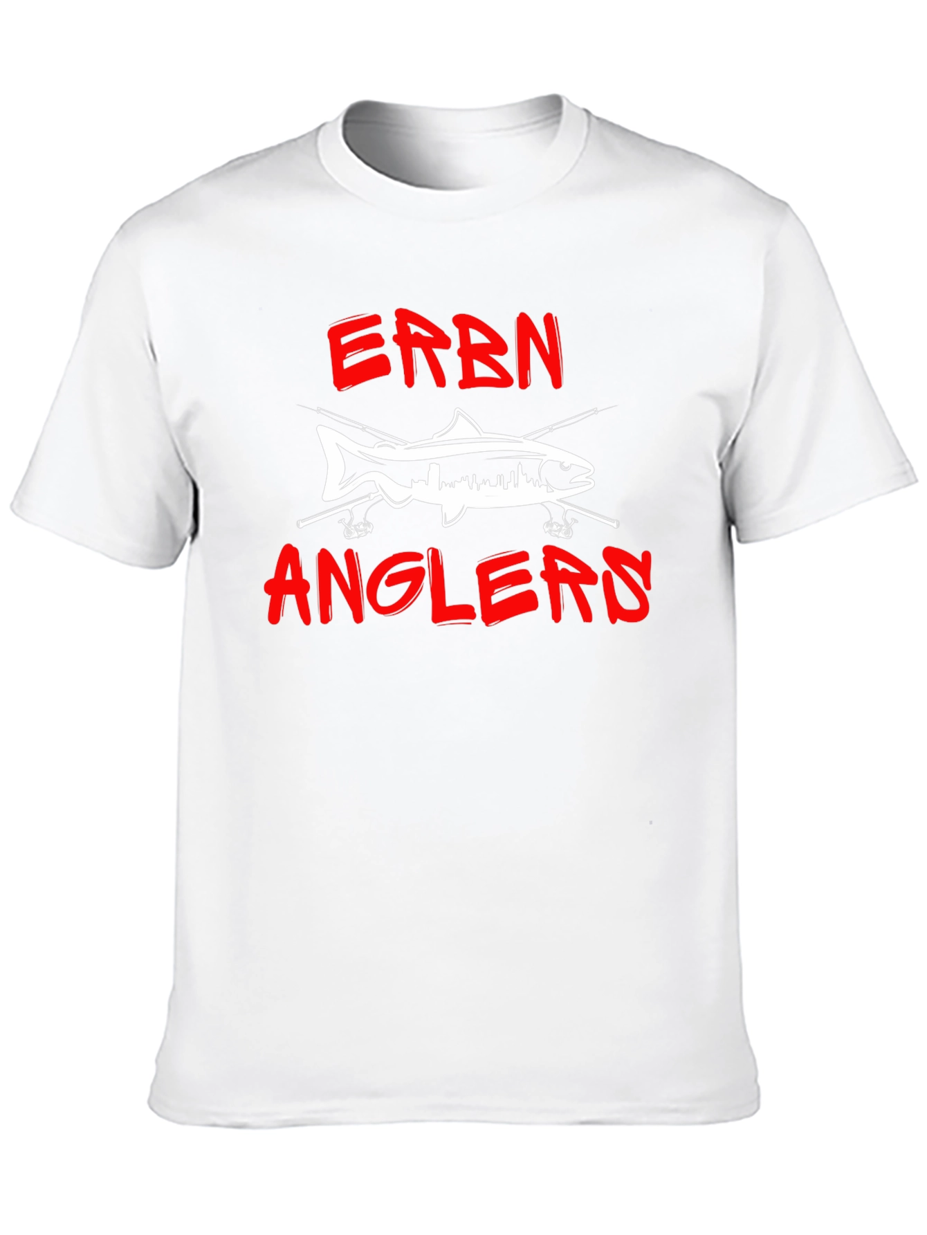 ERBN Anglers Fishing T-Shirt - Cityscape Fish Design