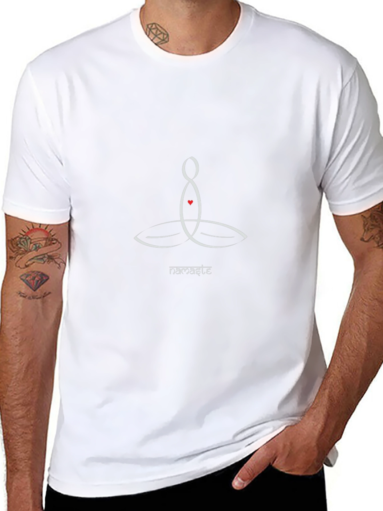Namaste Yoga Meditation T-Shirt
