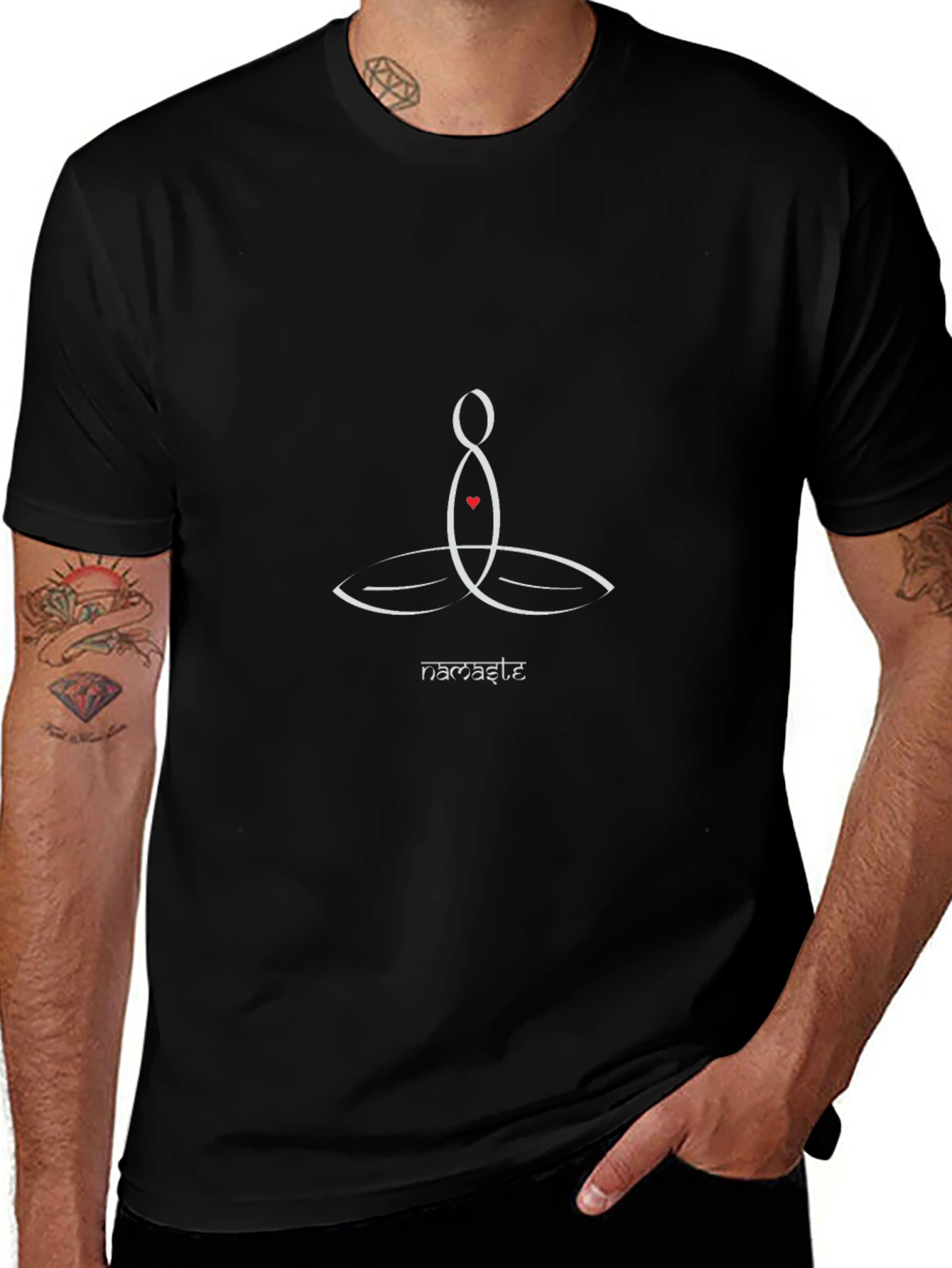 Namaste Yoga Meditation T-Shirt
