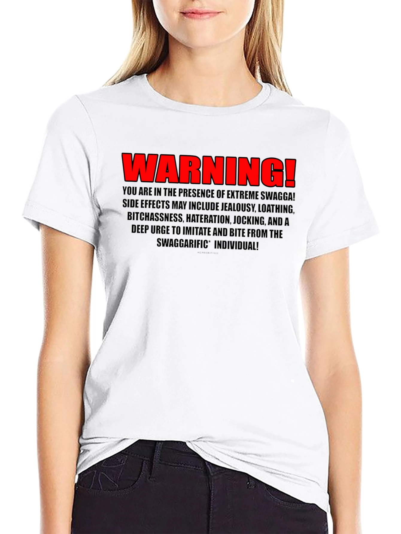 Warning! Extreme Swagga Black T-Shirt
