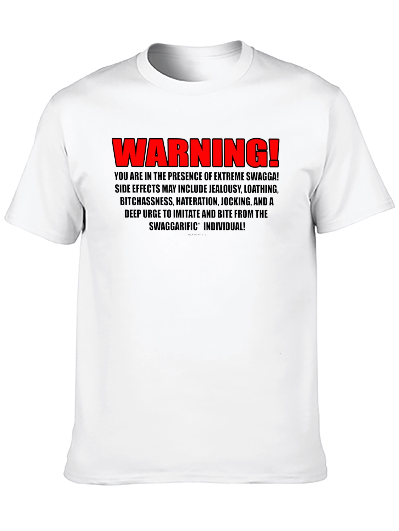 Warning! Extreme Swagga Black T-Shirt