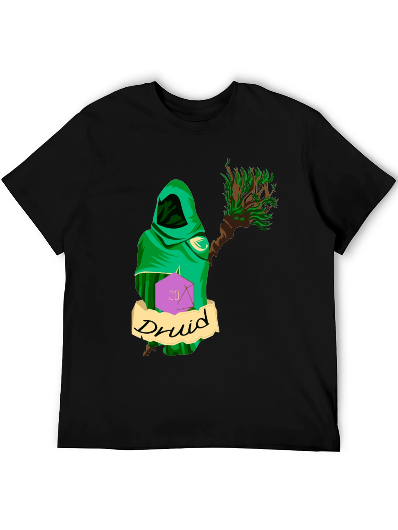 Druid D&D T-Shirt - Role Playing Game Tee