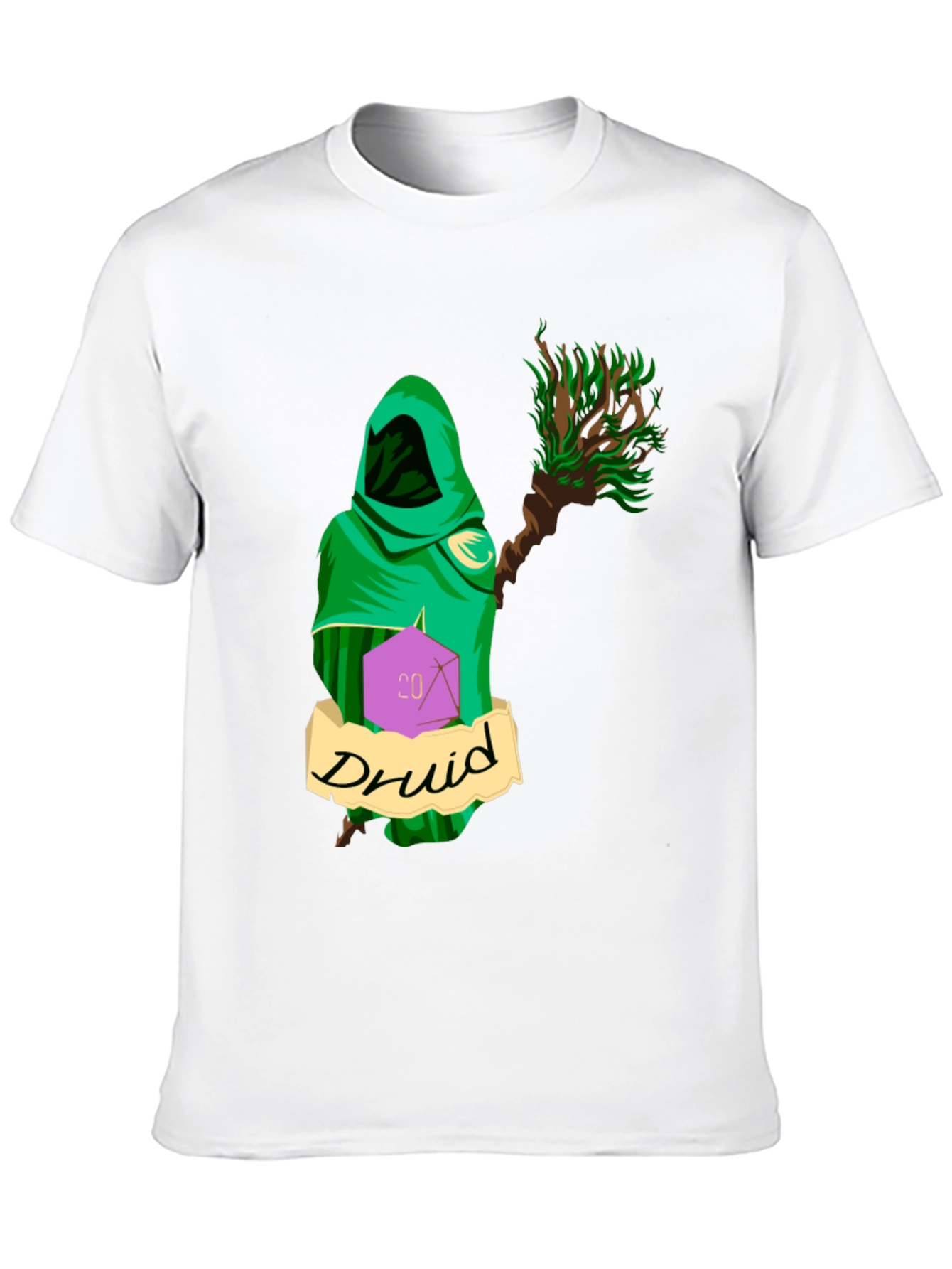 Druid D&D T-Shirt - Role Playing Game Tee