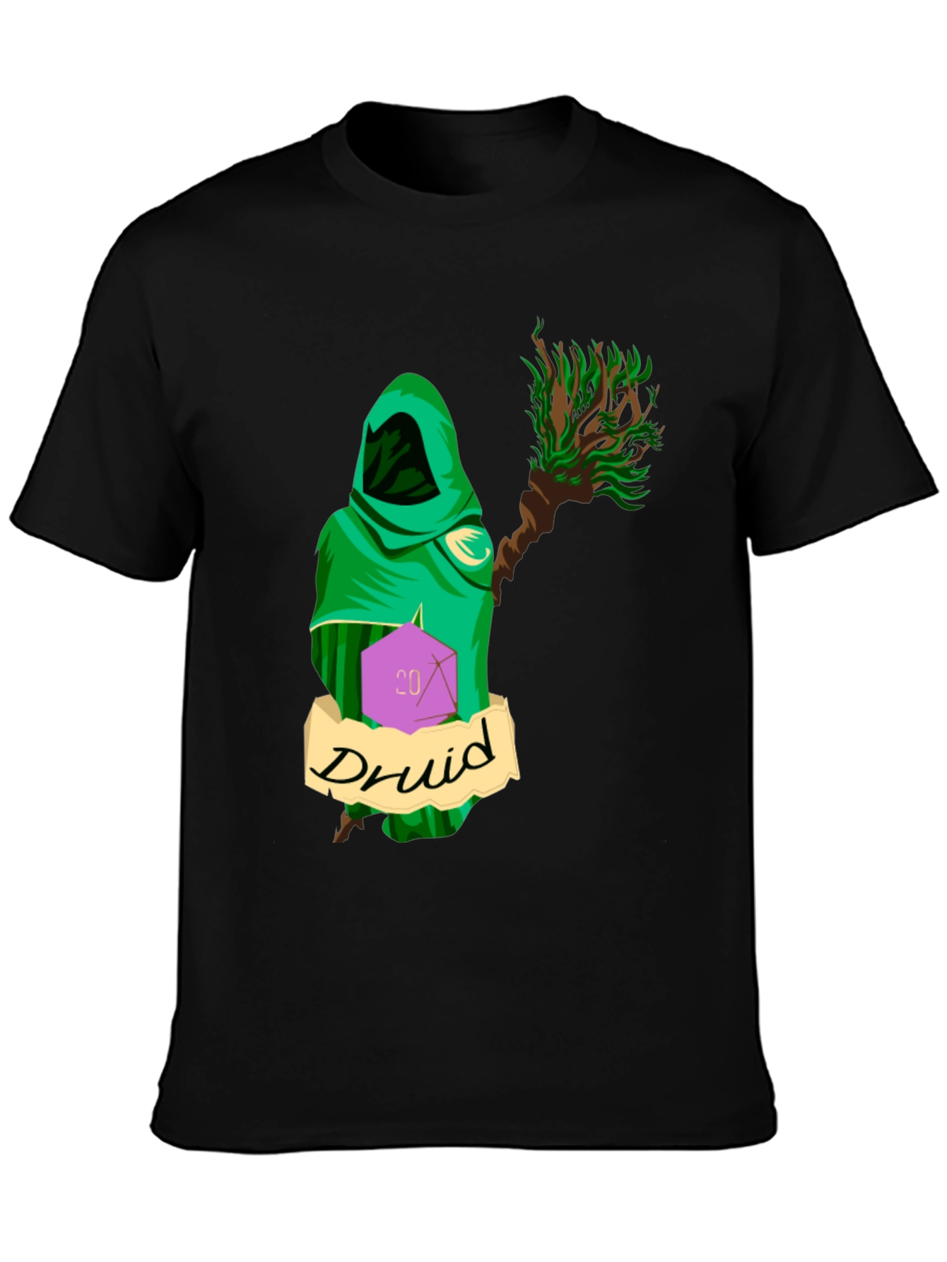 Druid D&D T-Shirt - Role Playing Game Tee