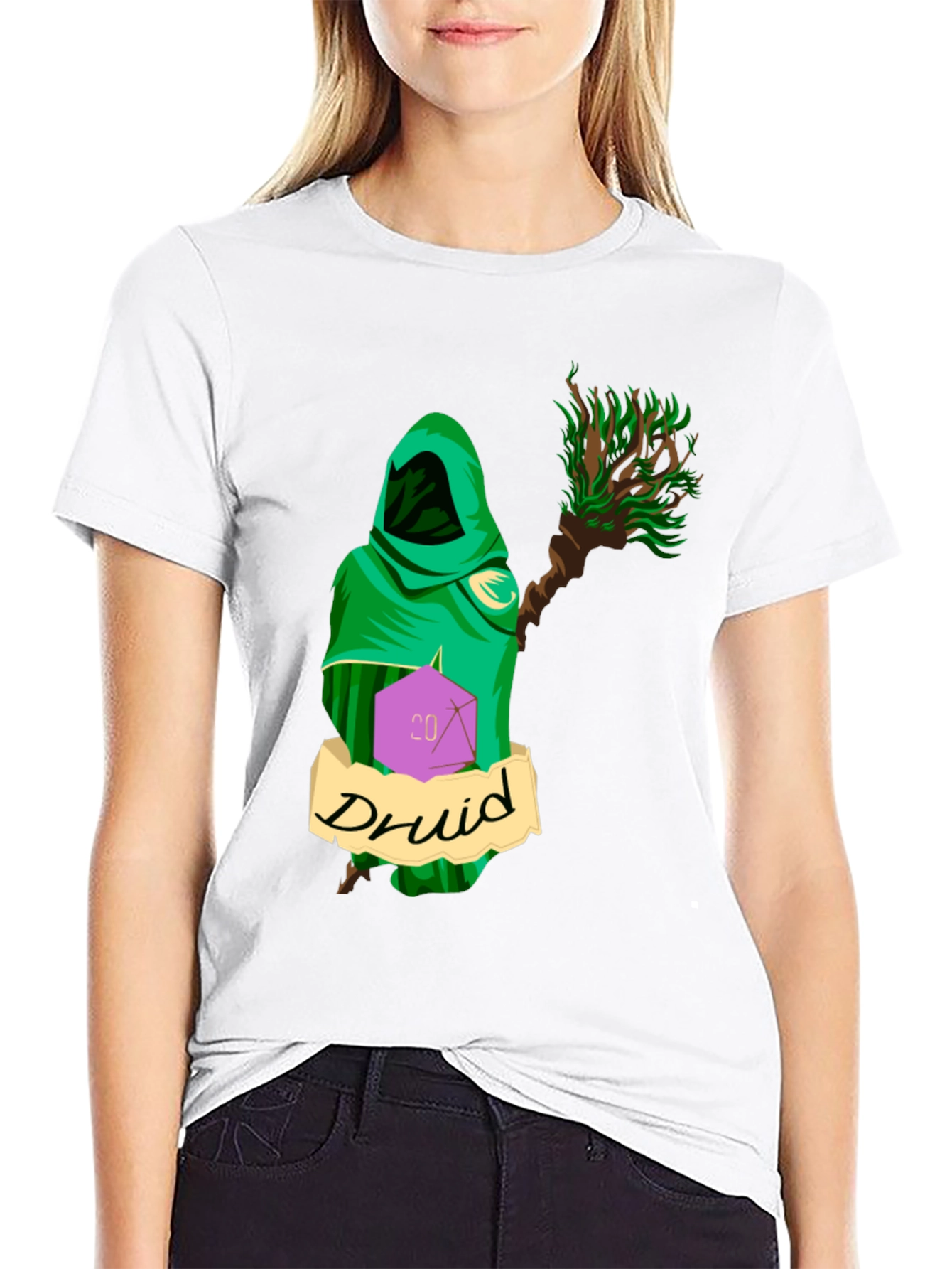 Druid D&D T-Shirt - Role Playing Game Tee