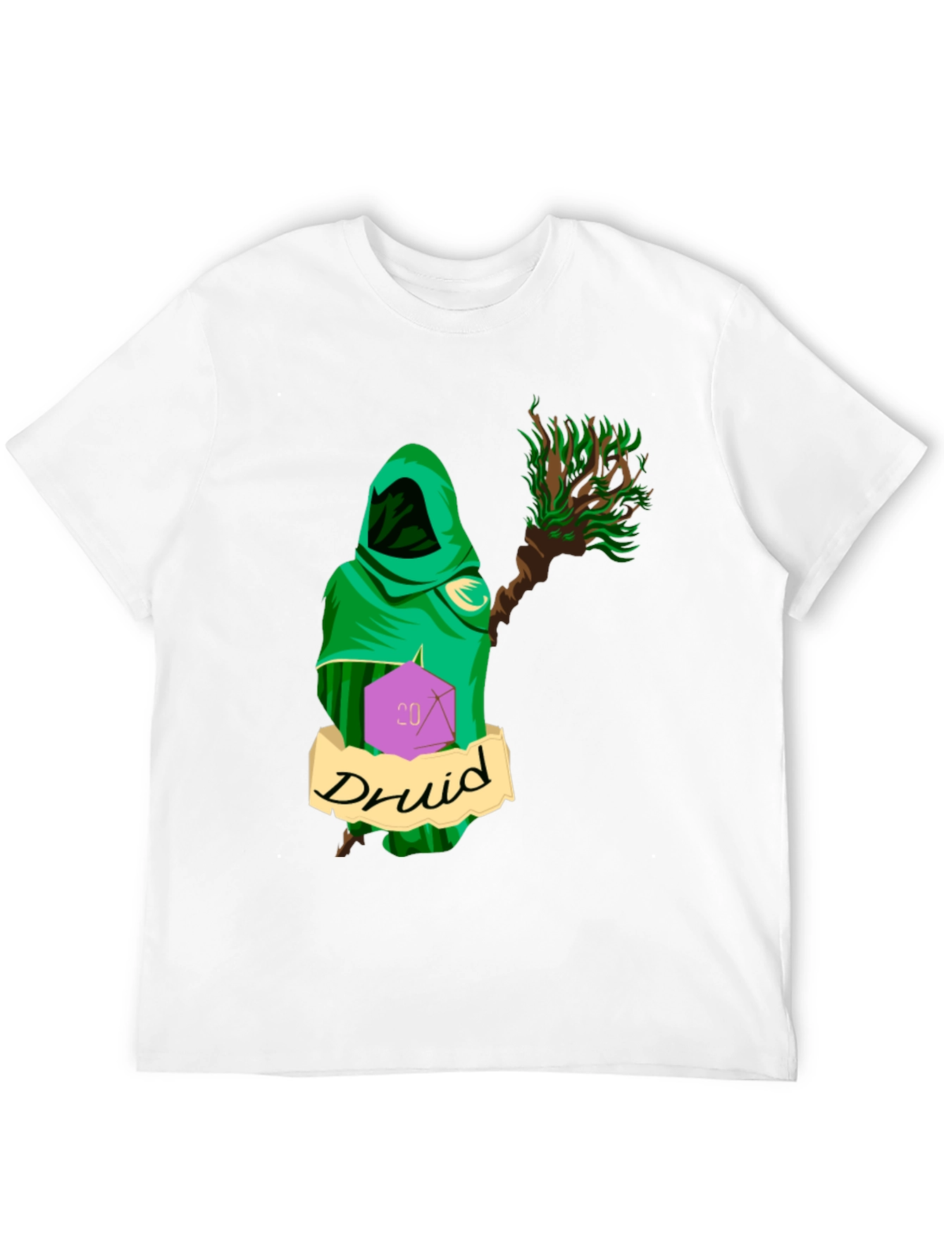 Druid D&D T-Shirt - Role Playing Game Tee