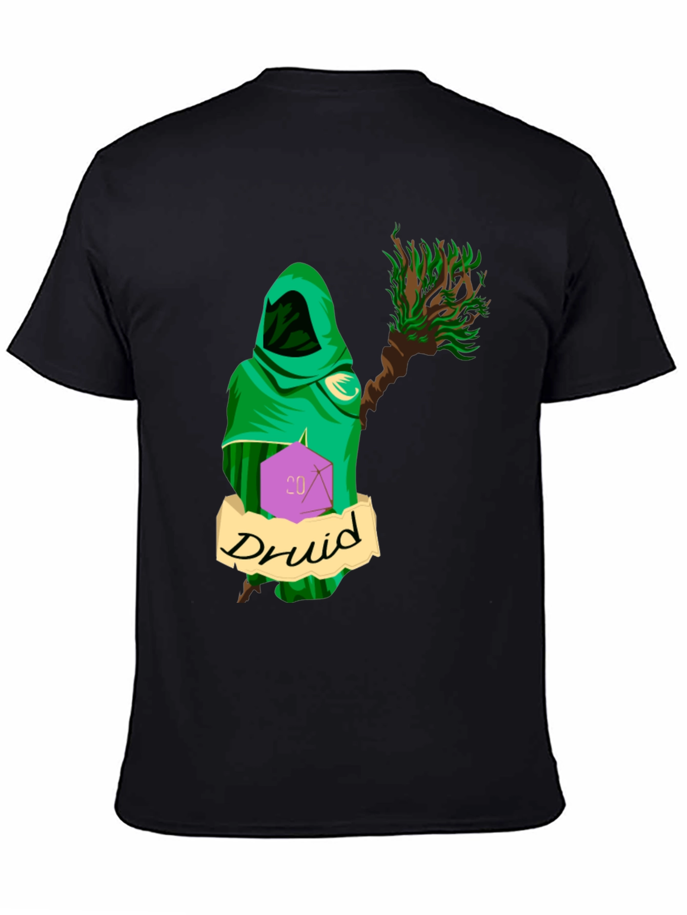 Druid D&D T-Shirt - Role Playing Game Tee