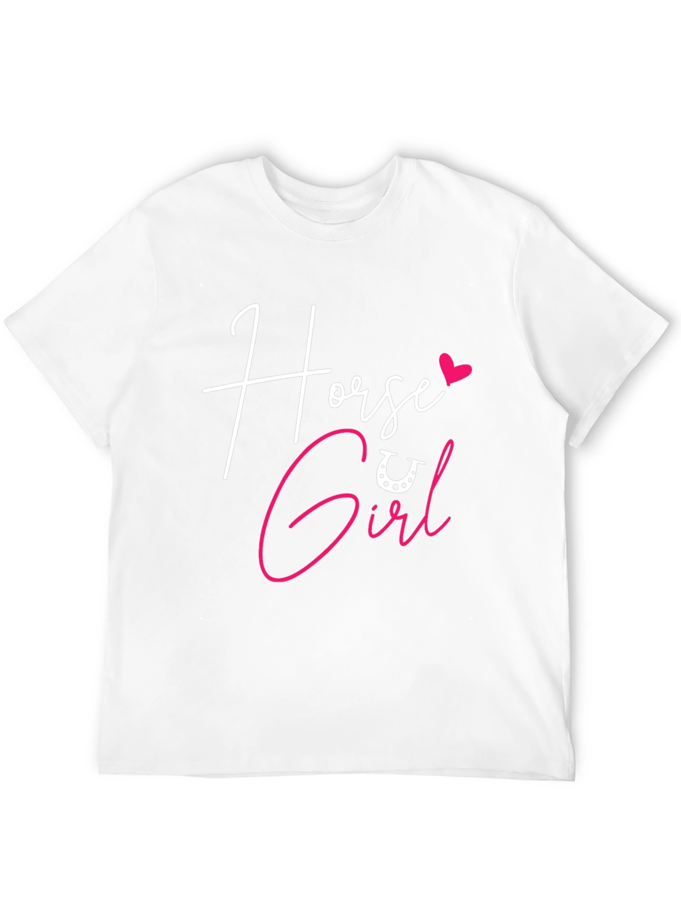 Horse Girl Graphic Tee - Equestrian Lover Shirt
