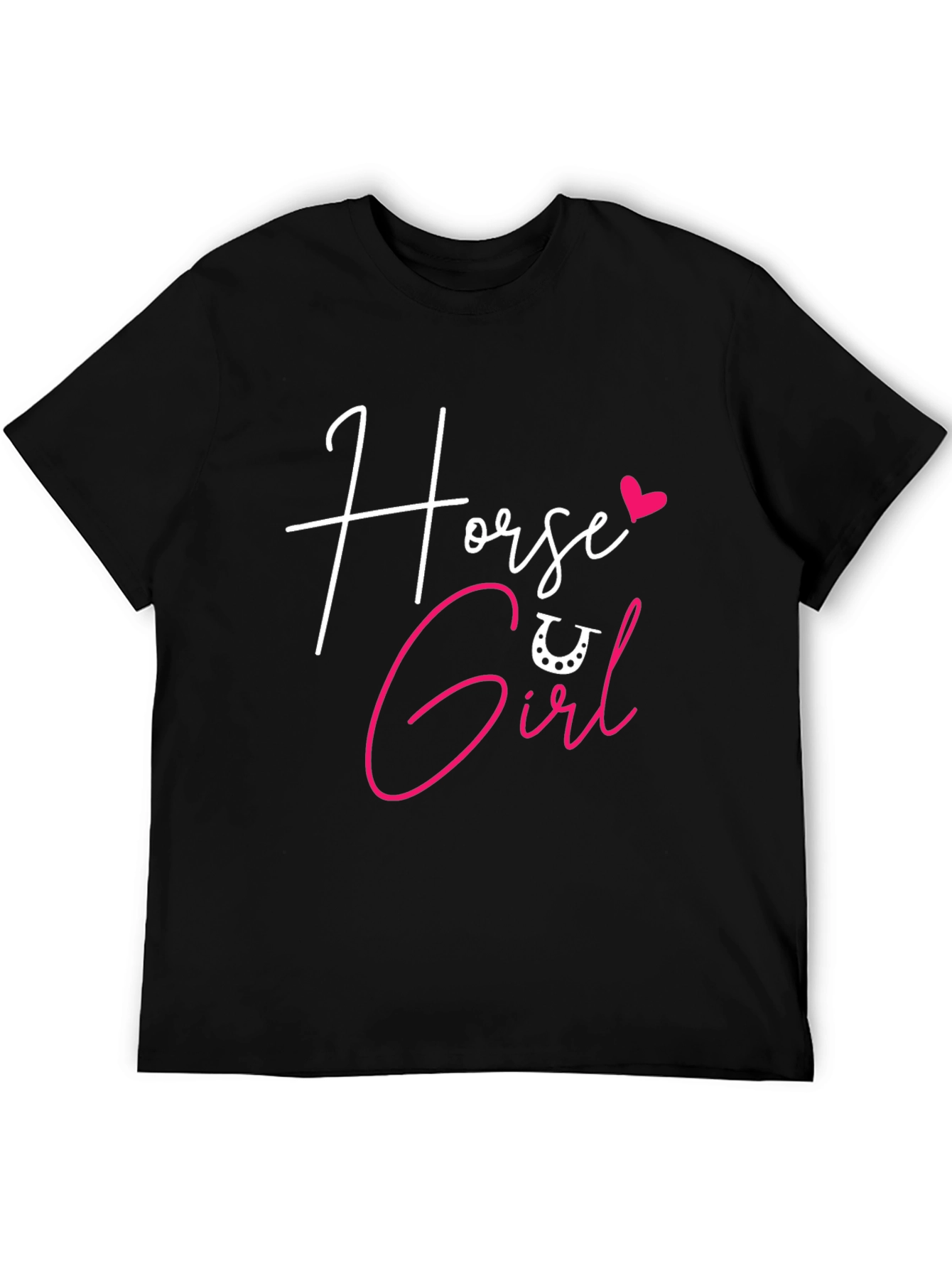 Horse Girl Graphic Tee - Equestrian Lover Shirt