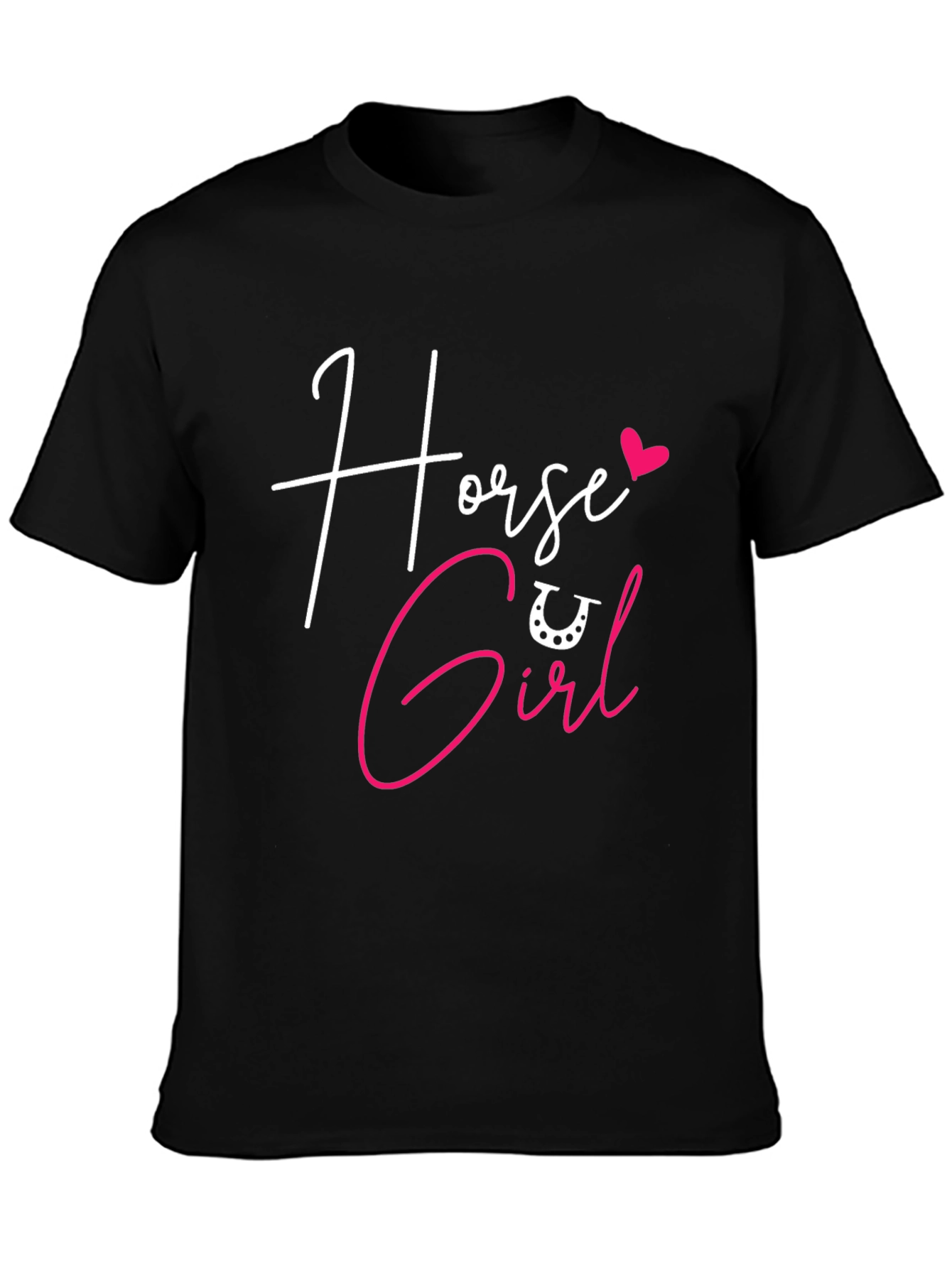 Horse Girl Graphic Tee - Equestrian Lover Shirt