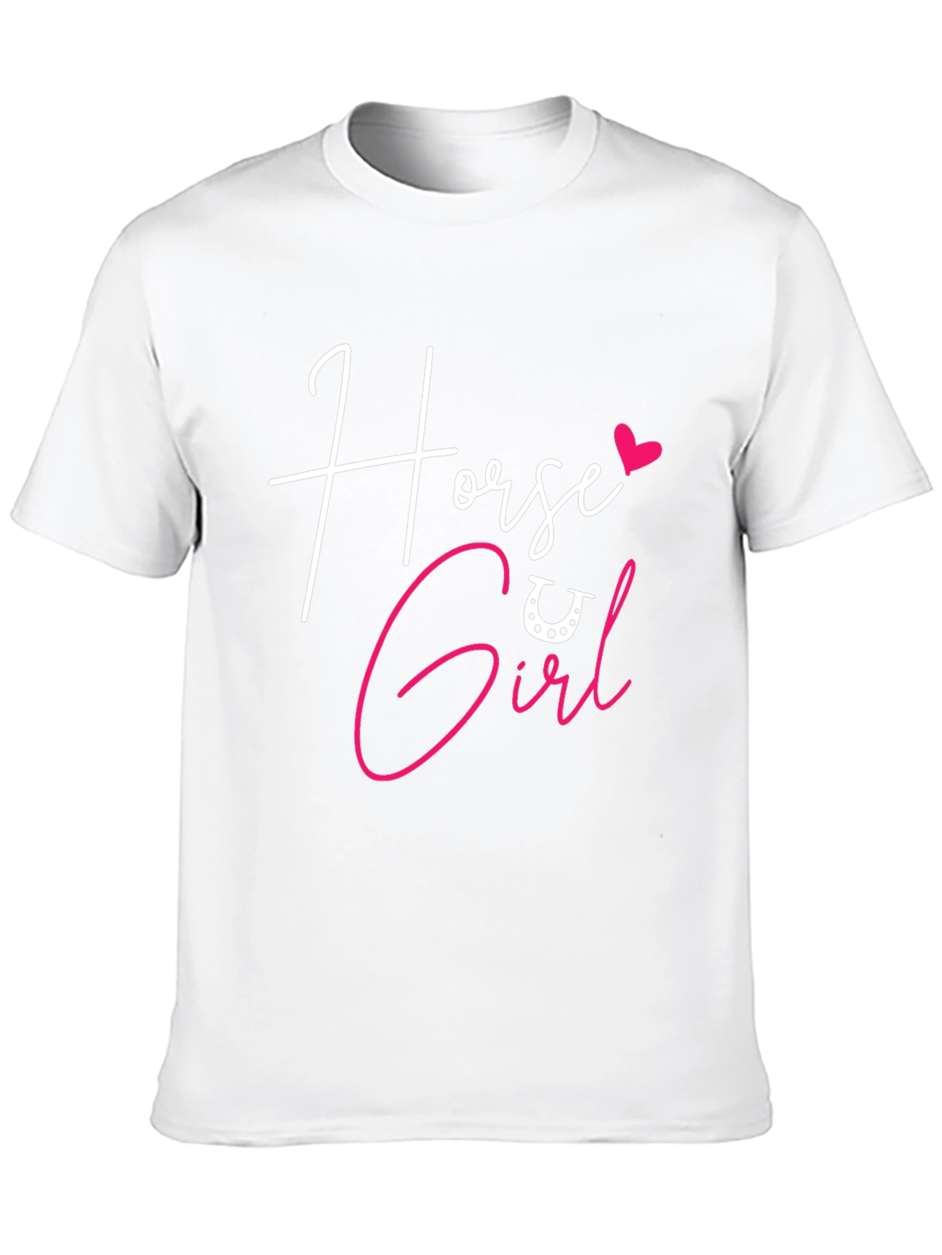 Horse Girl Graphic Tee - Equestrian Lover Shirt