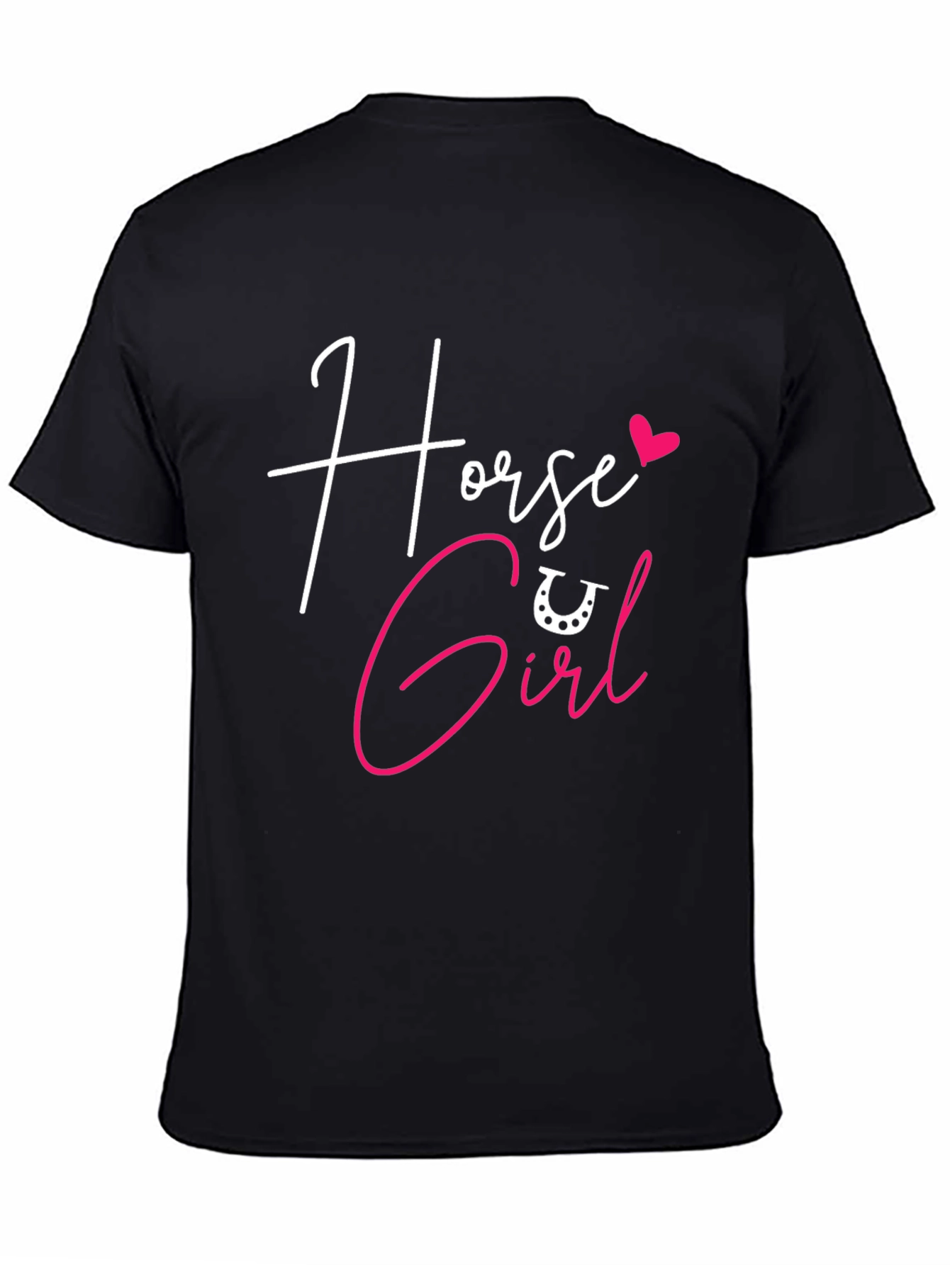 Horse Girl Graphic Tee - Equestrian Lover Shirt
