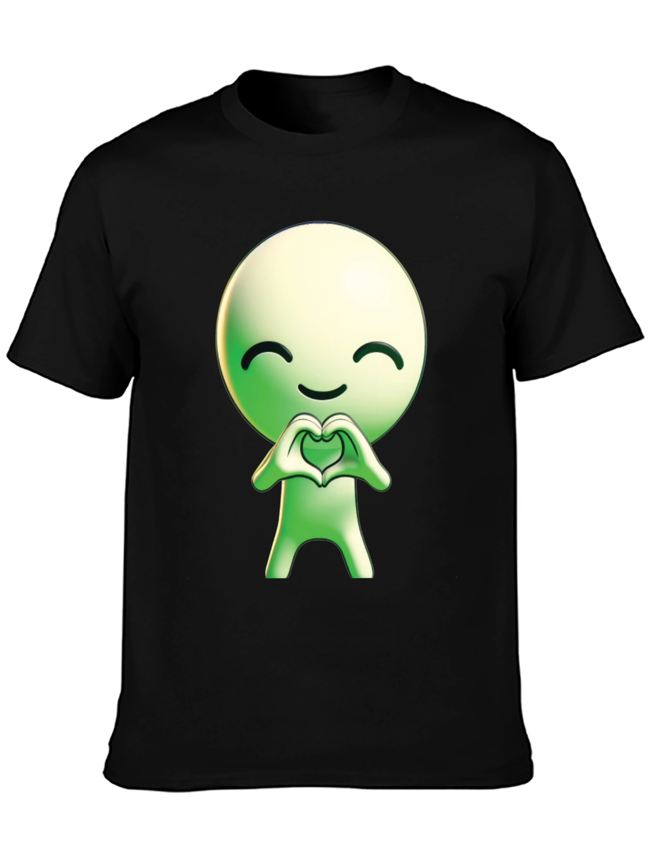 Cute Love T-Shirt - Heart Hands Graphic Tee
