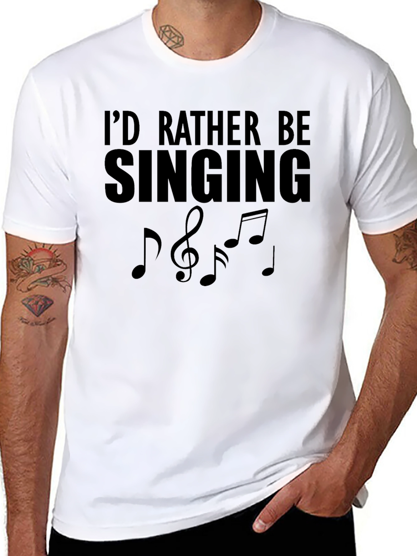 Id Rather Be Singing T-Shirt