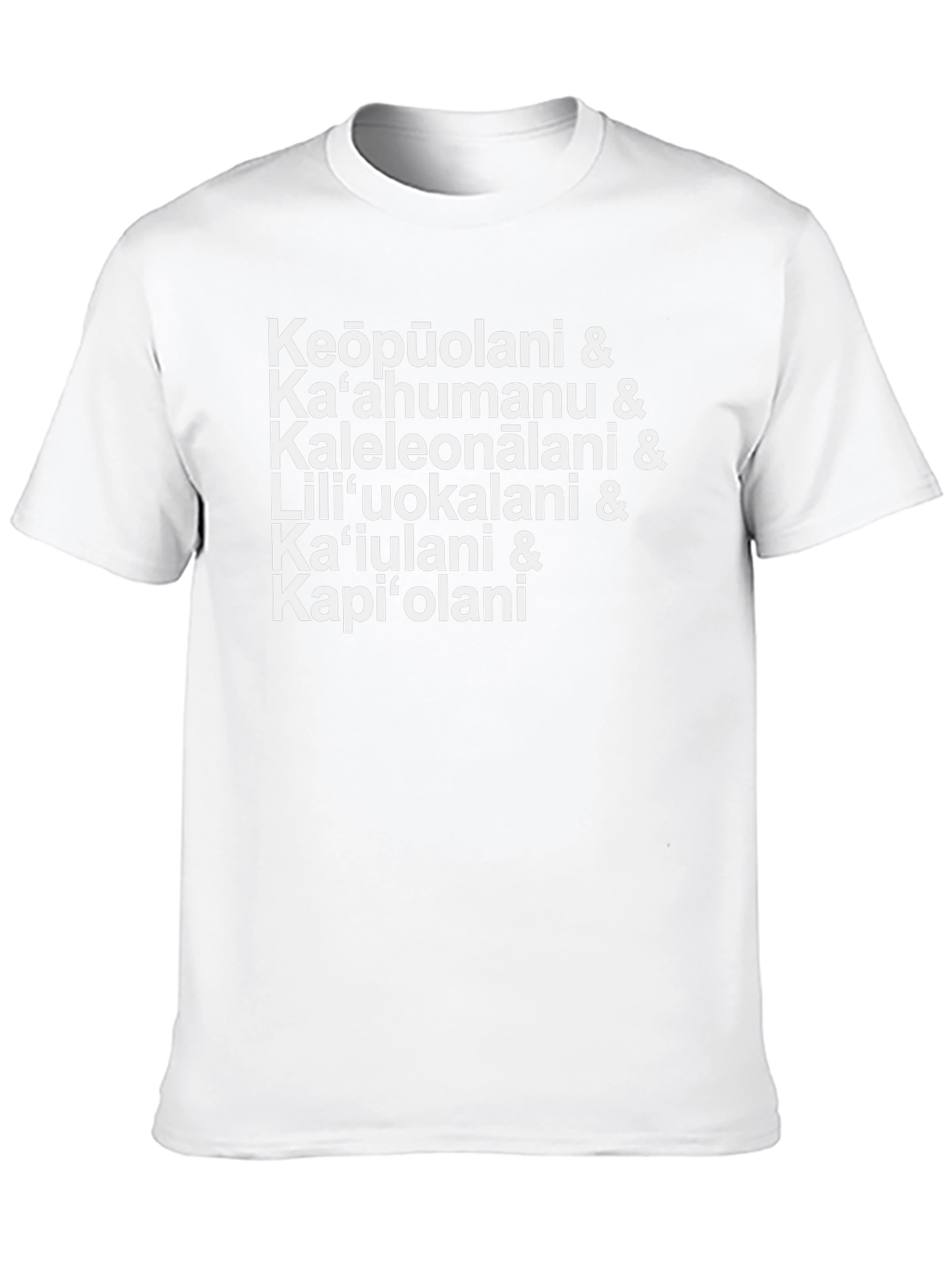 Keōpūolani Hawaiian Queens Black T-Shirt