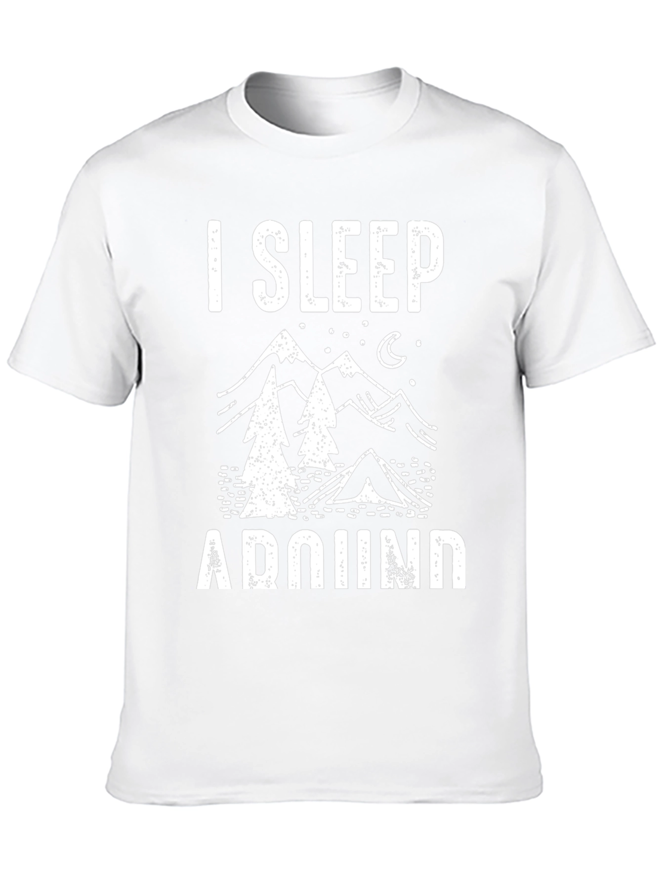 I Sleep Around Camping Graphic Tee